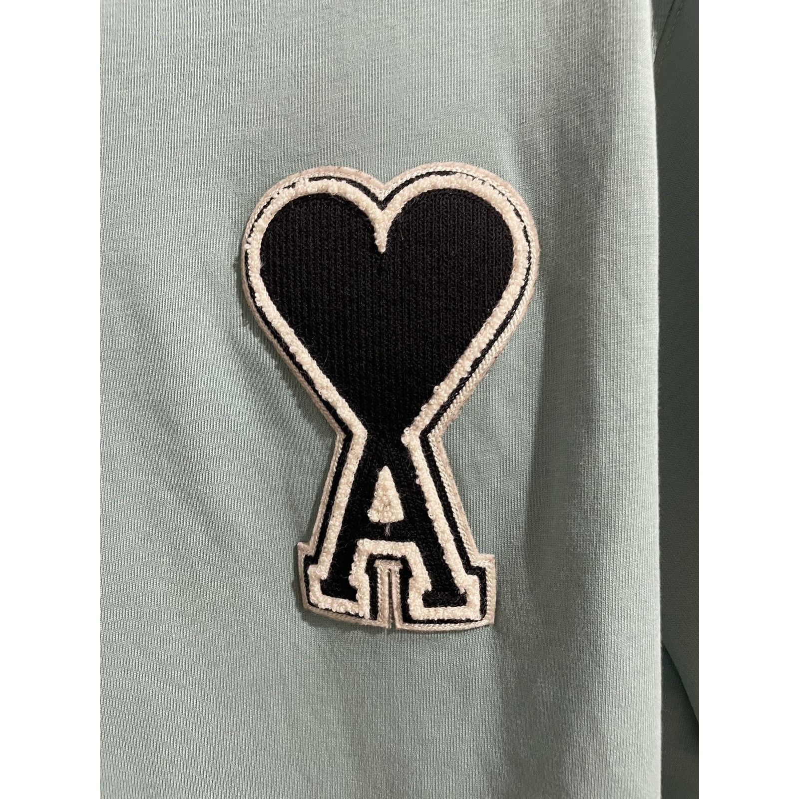 AMI AMI ALEXANDRE MATTIUSSI GREEN TEE SIZE XL PREOWNED Size US XL / EU 56 / 4 - 3 Thumbnail