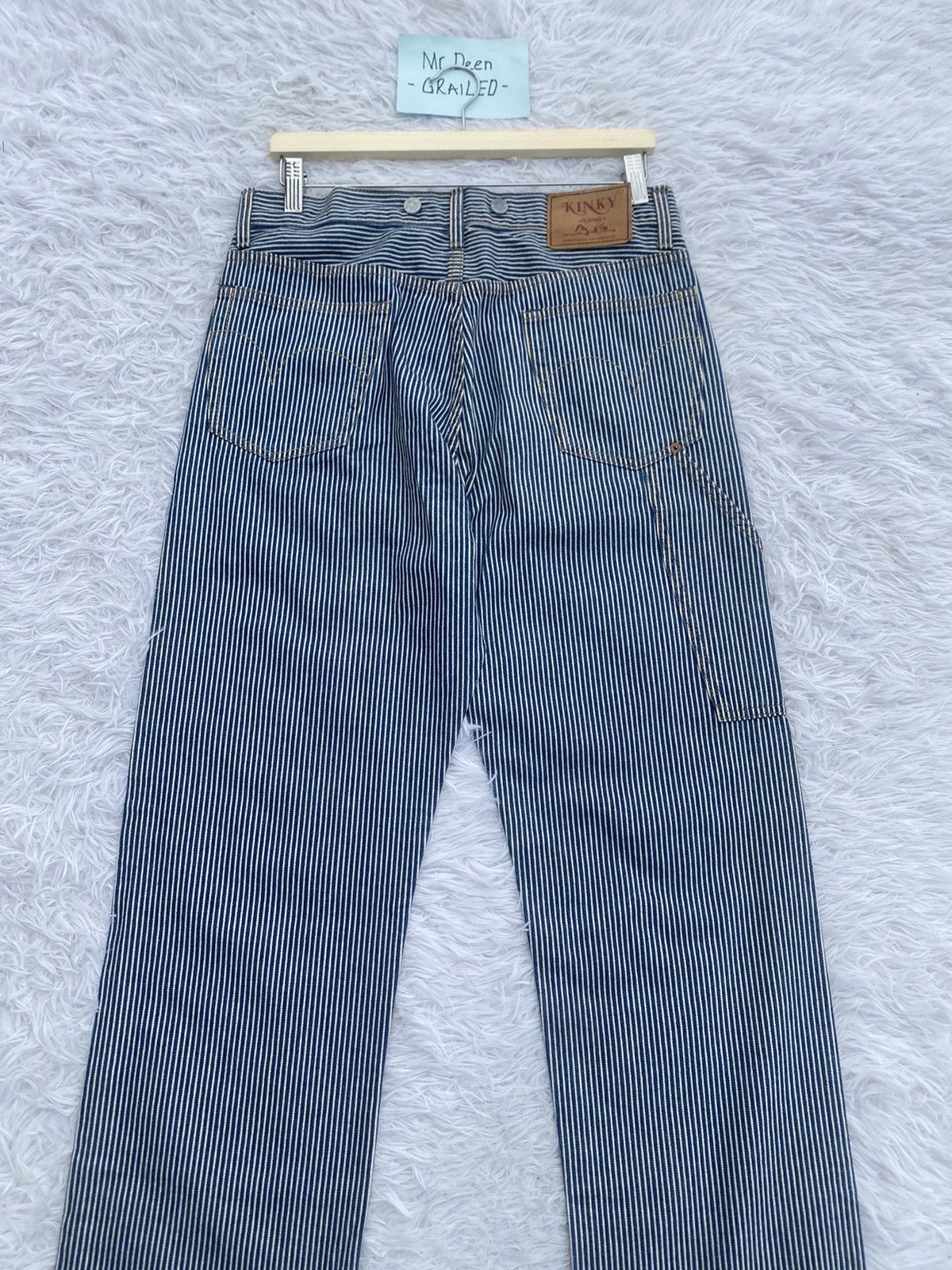 Hysteric Glamour Rare Vintage Hysteric Glamour KINKY Stripes Pant Size US 32 / EU 48 - 18 Thumbnail