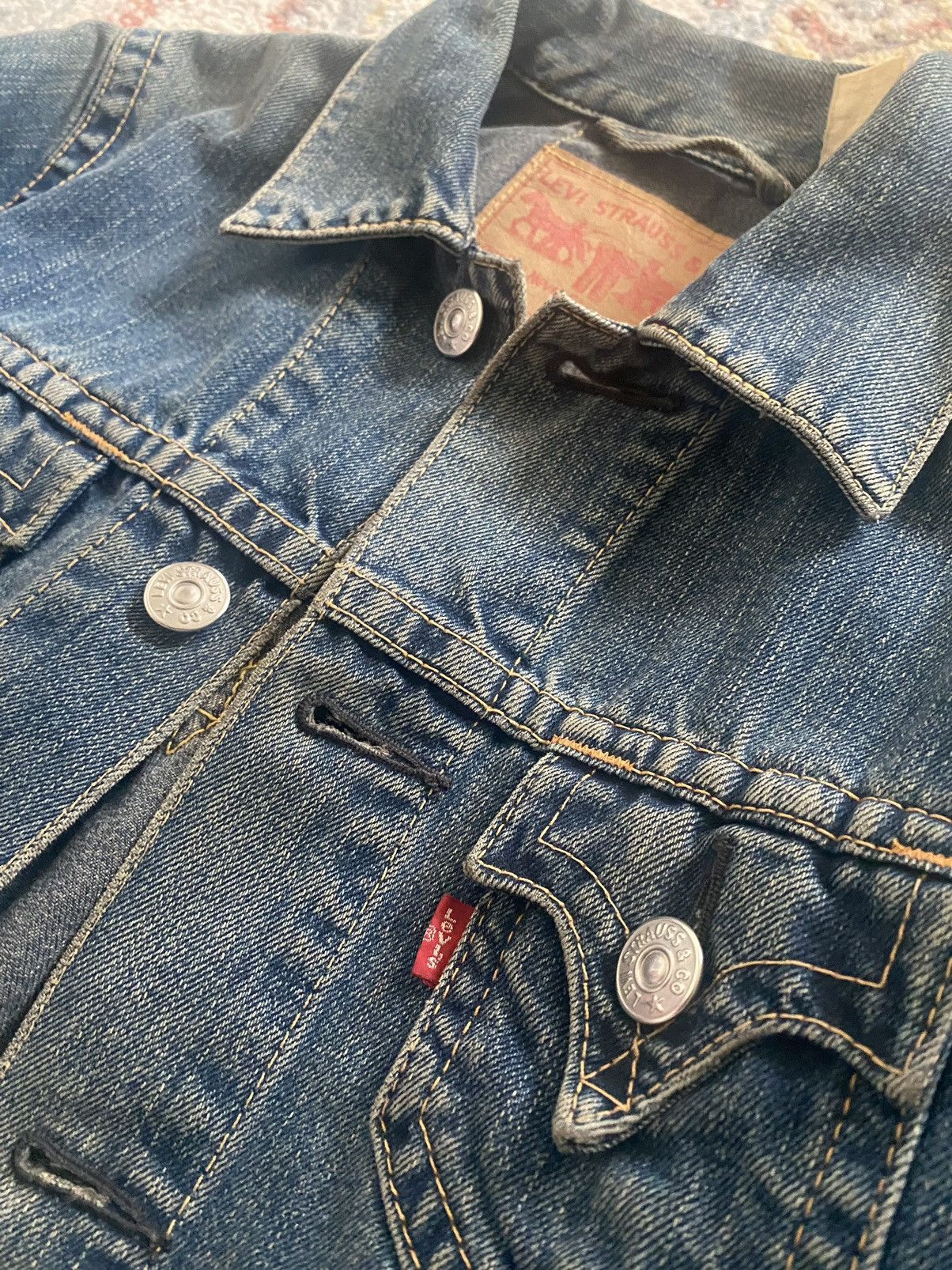 Levi's × Vintage Vintage Levi’s Denim Jacket Size M / US 6-8 / IT 42-44 - 3 Thumbnail
