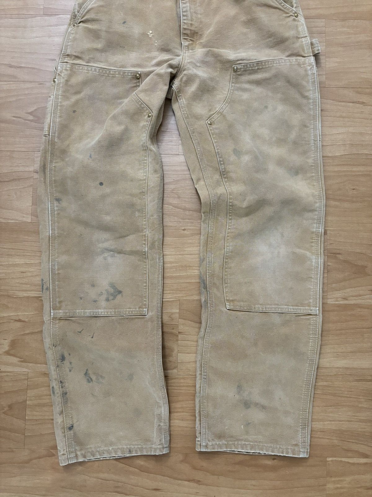 Carhartt 🏷Vintage Carhartt Double-Knee Workwear Pants (33x34) Size US 33 - 3 Thumbnail