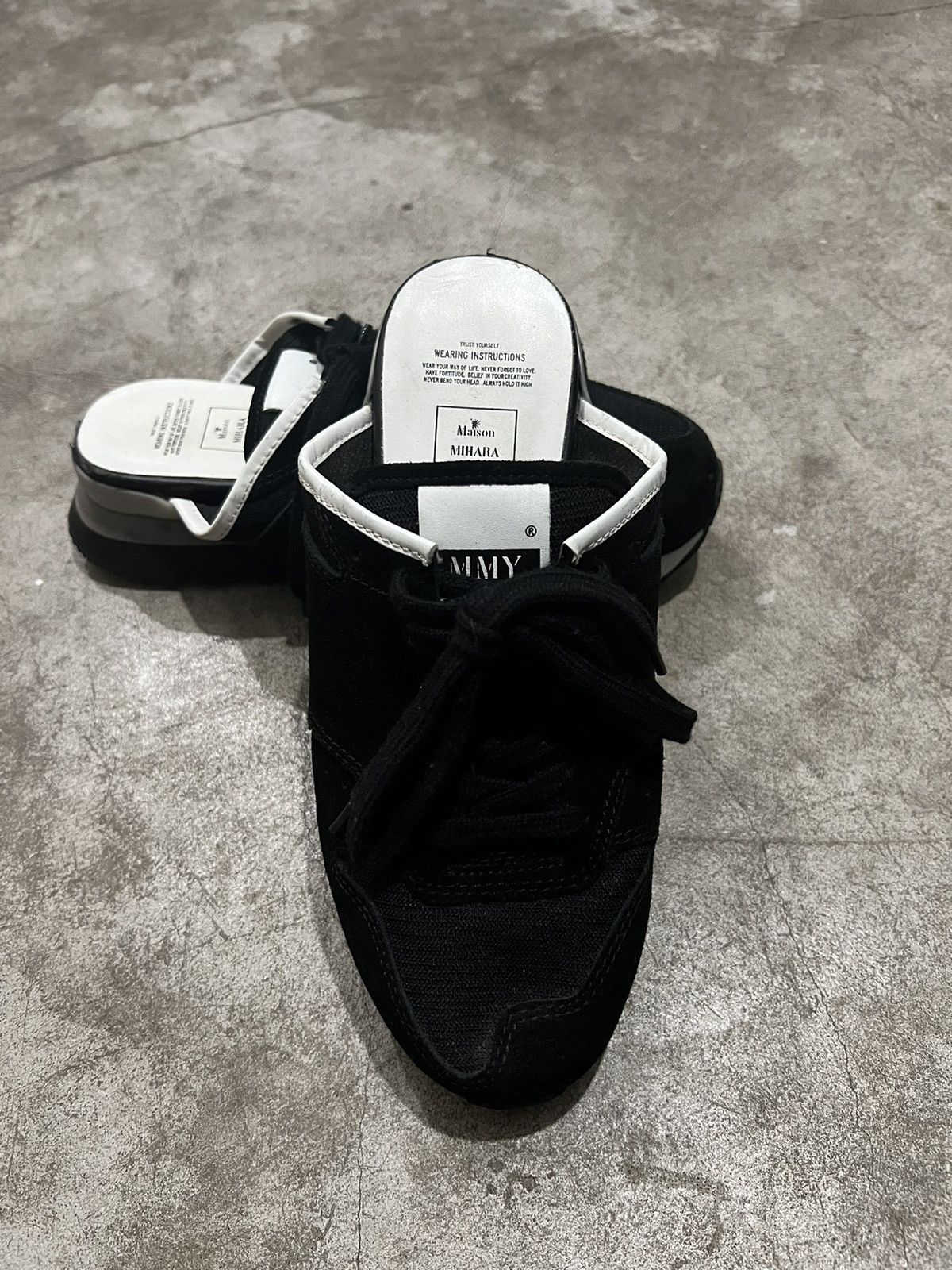Japanese Brand × Maison MIHARA YASUHIRO MMY Maison Mihara Yasuhiro Sneaker Mules Shoes Size US 7 / EU 40 - 6 Thumbnail
