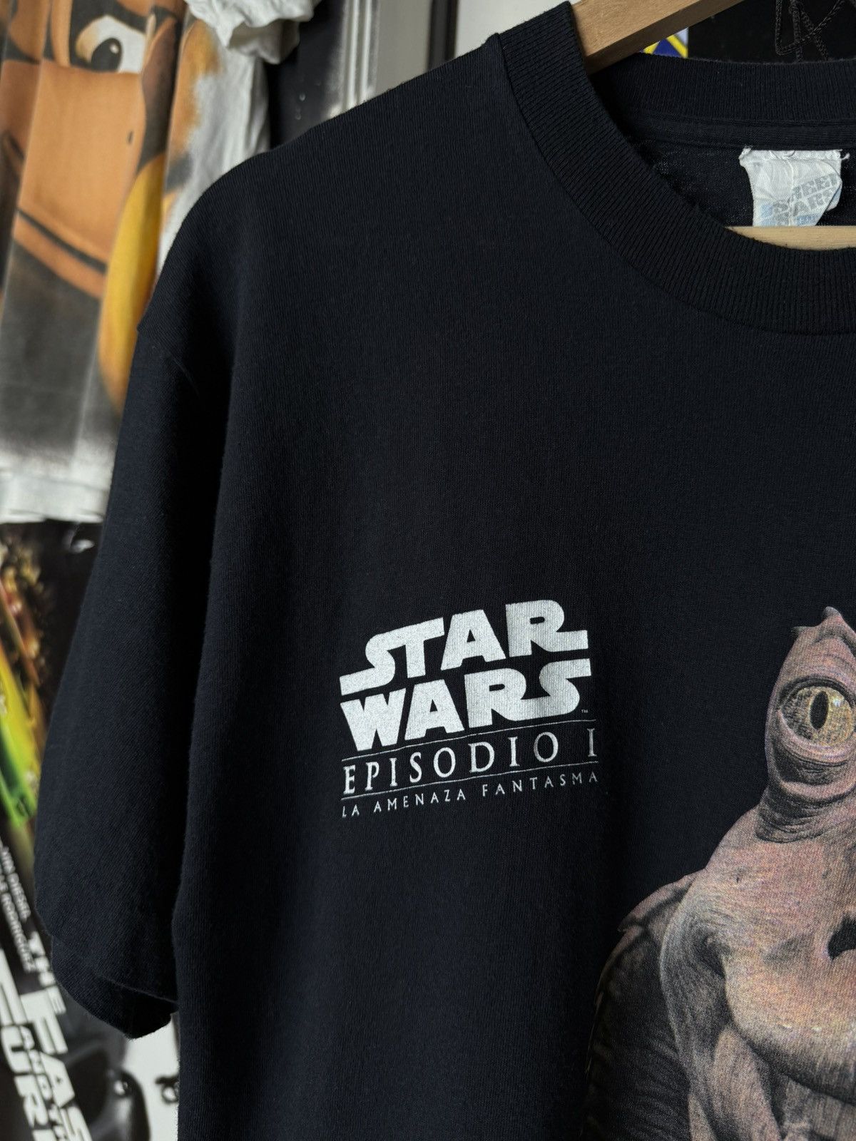 Vintage Vintage 90’s Jar Jar T-Shirt Vtg Star Wars Movie Tee Medium Size US M / EU 48-50 / 2 - 6 Thumbnail