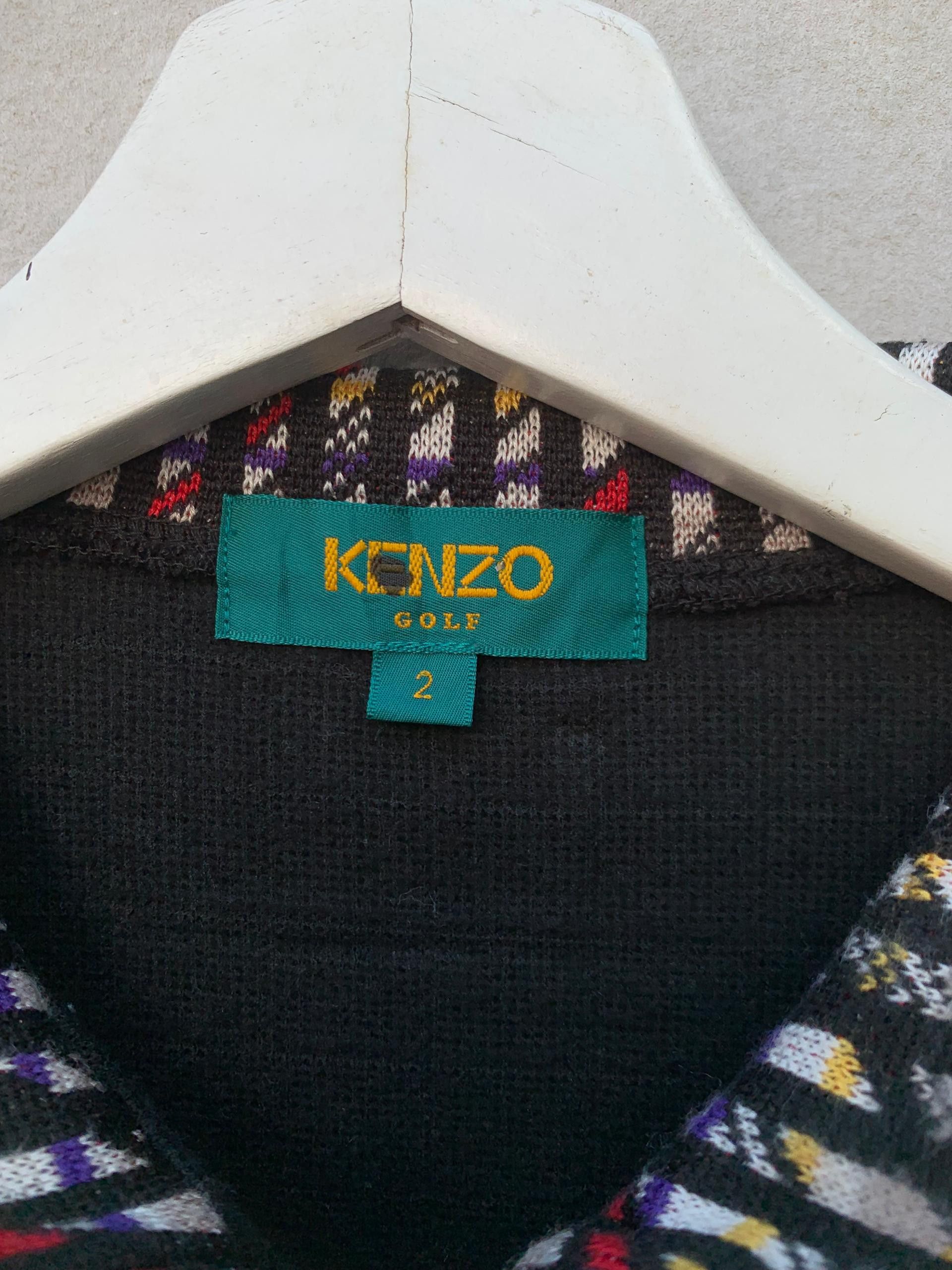 Kenzo × Vintage Vintage Kenzo Long Sleeve Polos Size US S / EU 44-46 / 1 - 5 Thumbnail