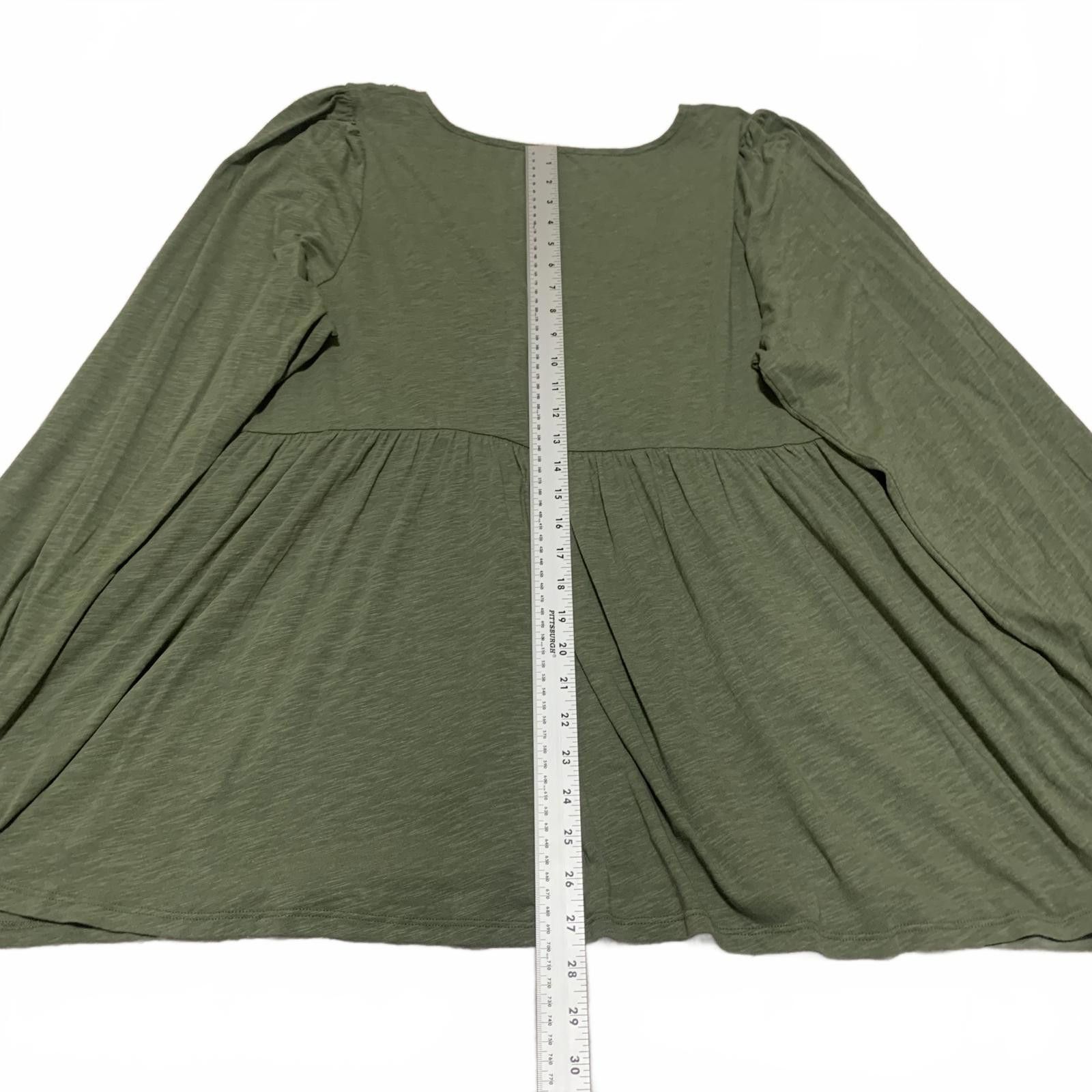 Other Torrid Super Soft Slub Jersey Women's Top Size 2 Olive Green Size XS / US 0-2 / IT 36-38 - 9 Thumbnail