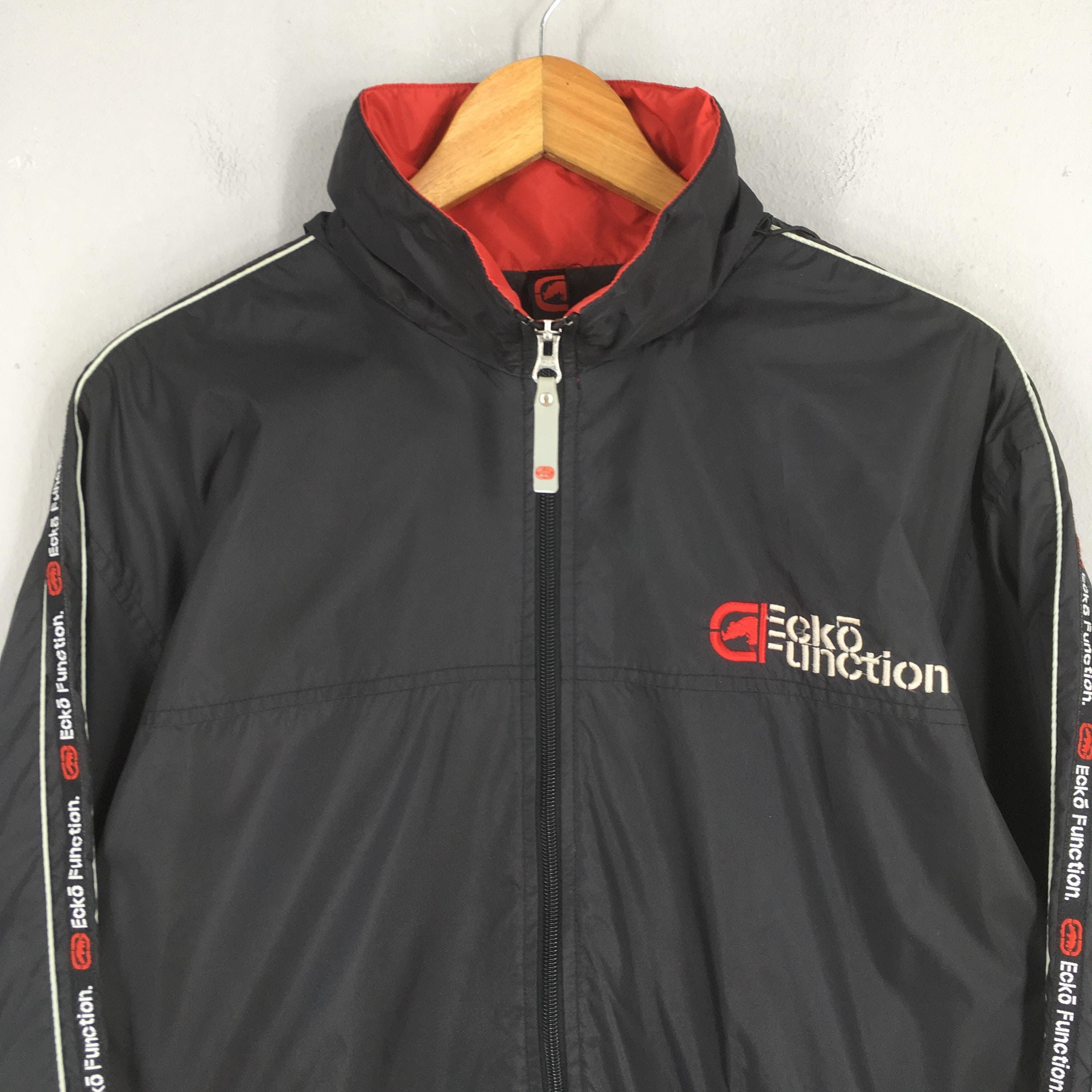 Ecko Unltd. Vintage Y2K Ecko Function Windbreaker Hoodie Jacket Medium Size US M / EU 48-50 / 2 - 2 Thumbnail