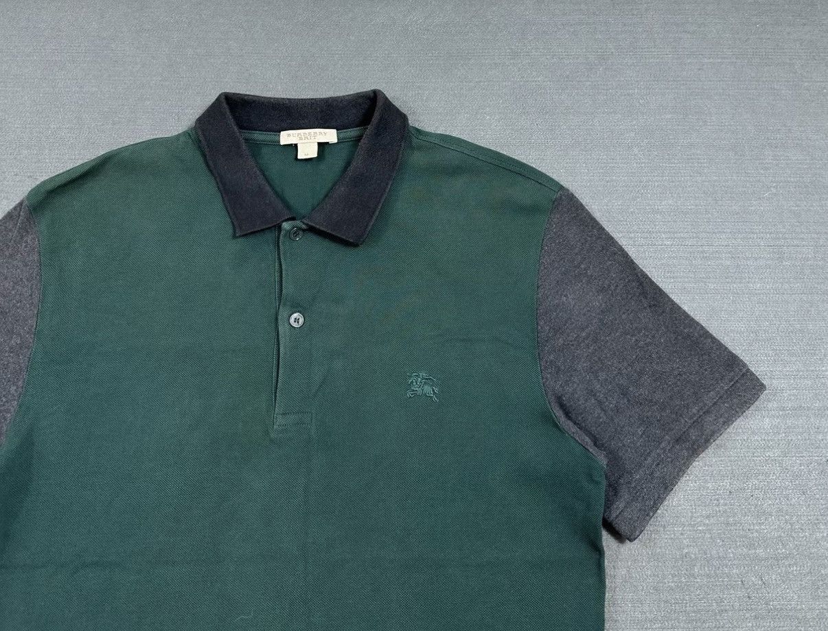 Burberry Burberry Color-block Short Sleeve Polo J16 Size US M / EU 48-50 / 2 - 3 Thumbnail