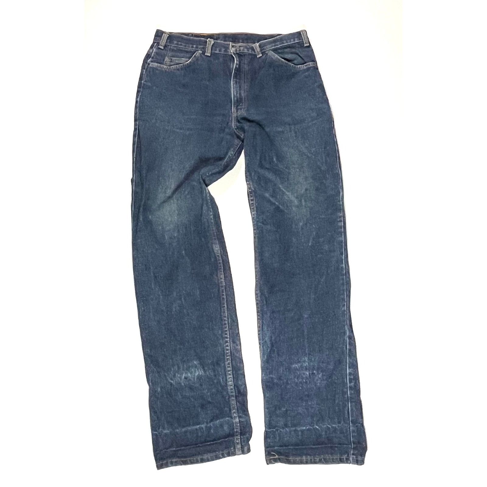Levi's × Vintage VTG 1980’s Levi’s Orange Tag Straight Leg Denim Jeans 30x34 Size US 32 / EU 48 - 1 Thumbnail
