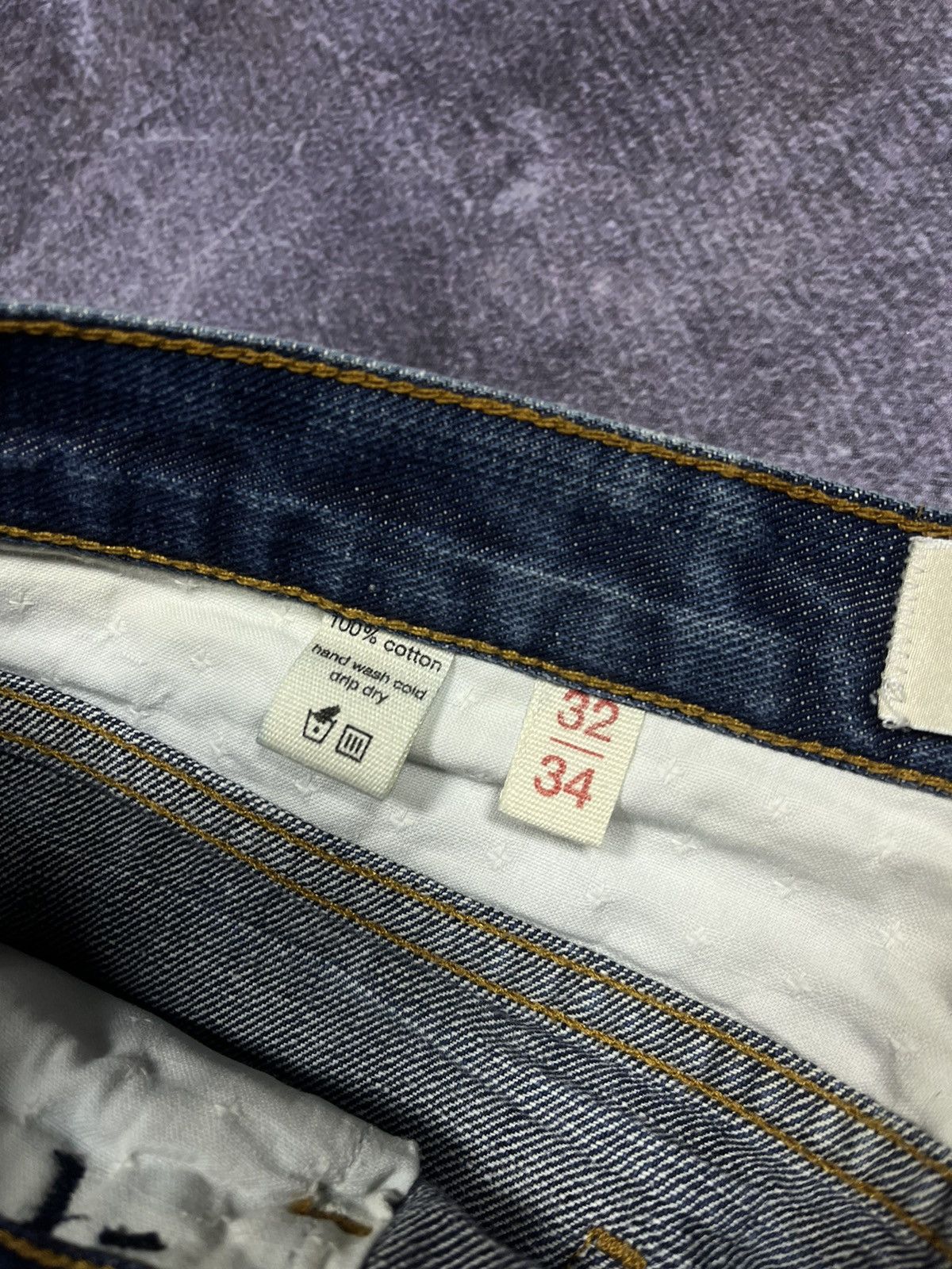 Marc Jacobs Wrangler x Marc Jacobs Selvage Jeans Denim Vintage Size US 32 / EU 48 - 10 Thumbnail