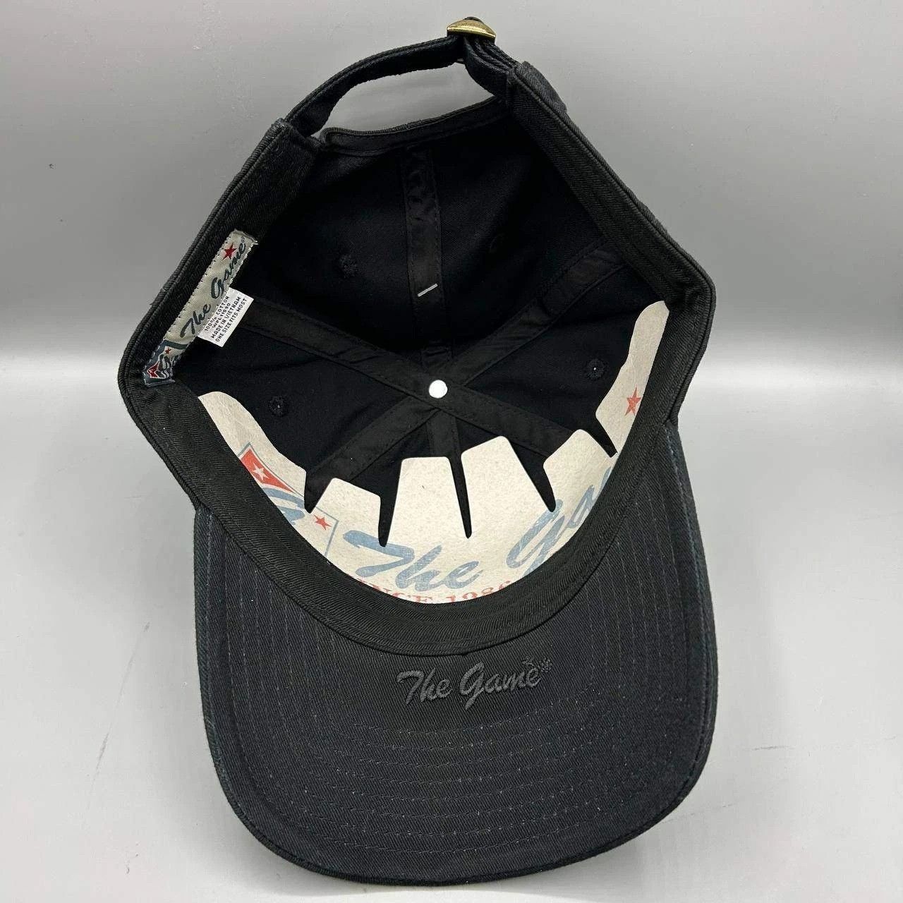 The Game Loyola University Chicago Hat Men Black Strap Back Cotton Size ONE SIZE - 2 Thumbnail