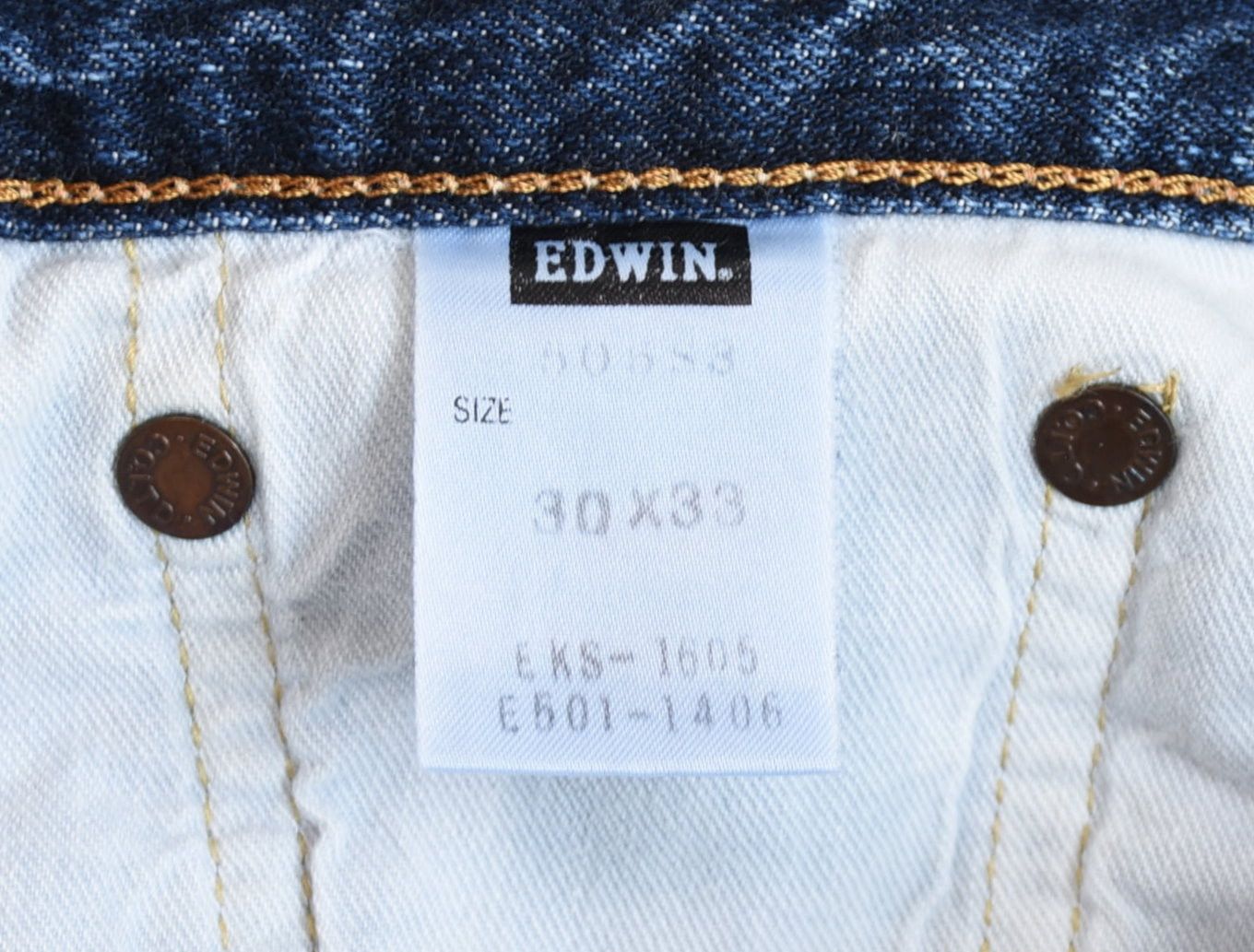 Edwin EDWIN 505S3 Selvedge Jeans - Japan Made Vintage Wash Size US 30 / EU 46 - 13 Thumbnail