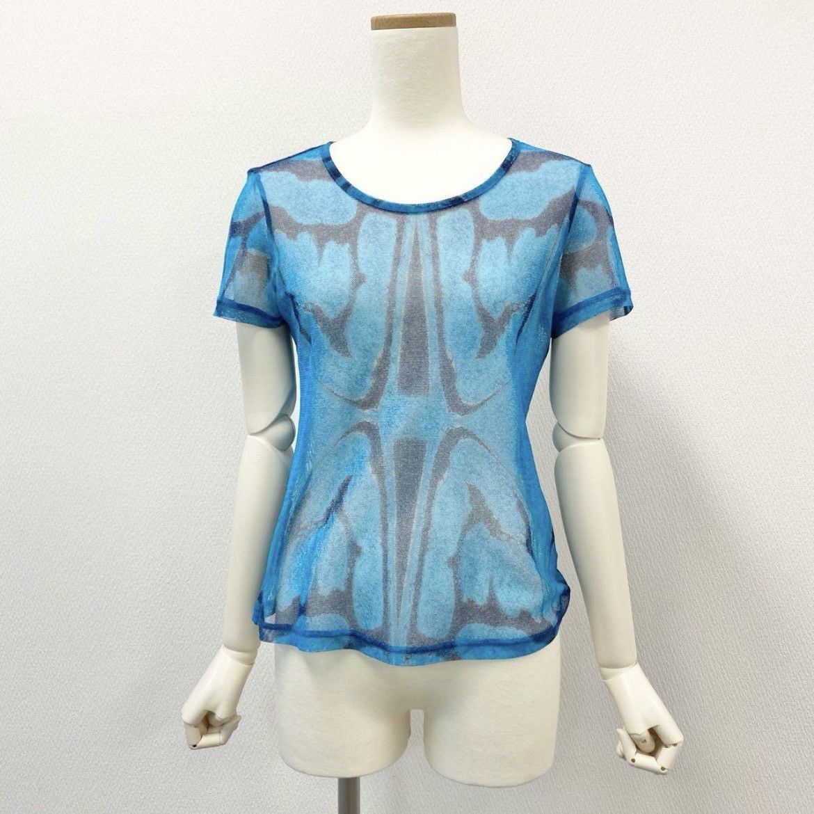 Pleats Please Issey Miyake Pleats Please ‘Tattoo” Mesh Tops Size S / US 4 / IT 40 - 1 Thumbnail