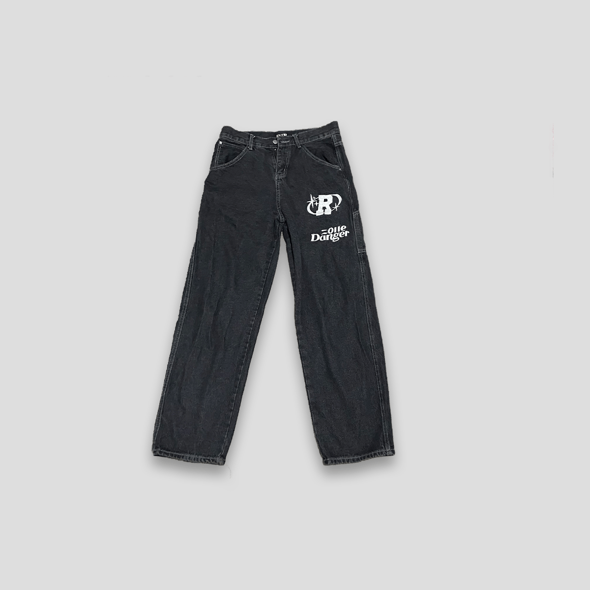 Other Y2K Studied Jeans Size US 30 / EU 46 - 1 Thumbnail