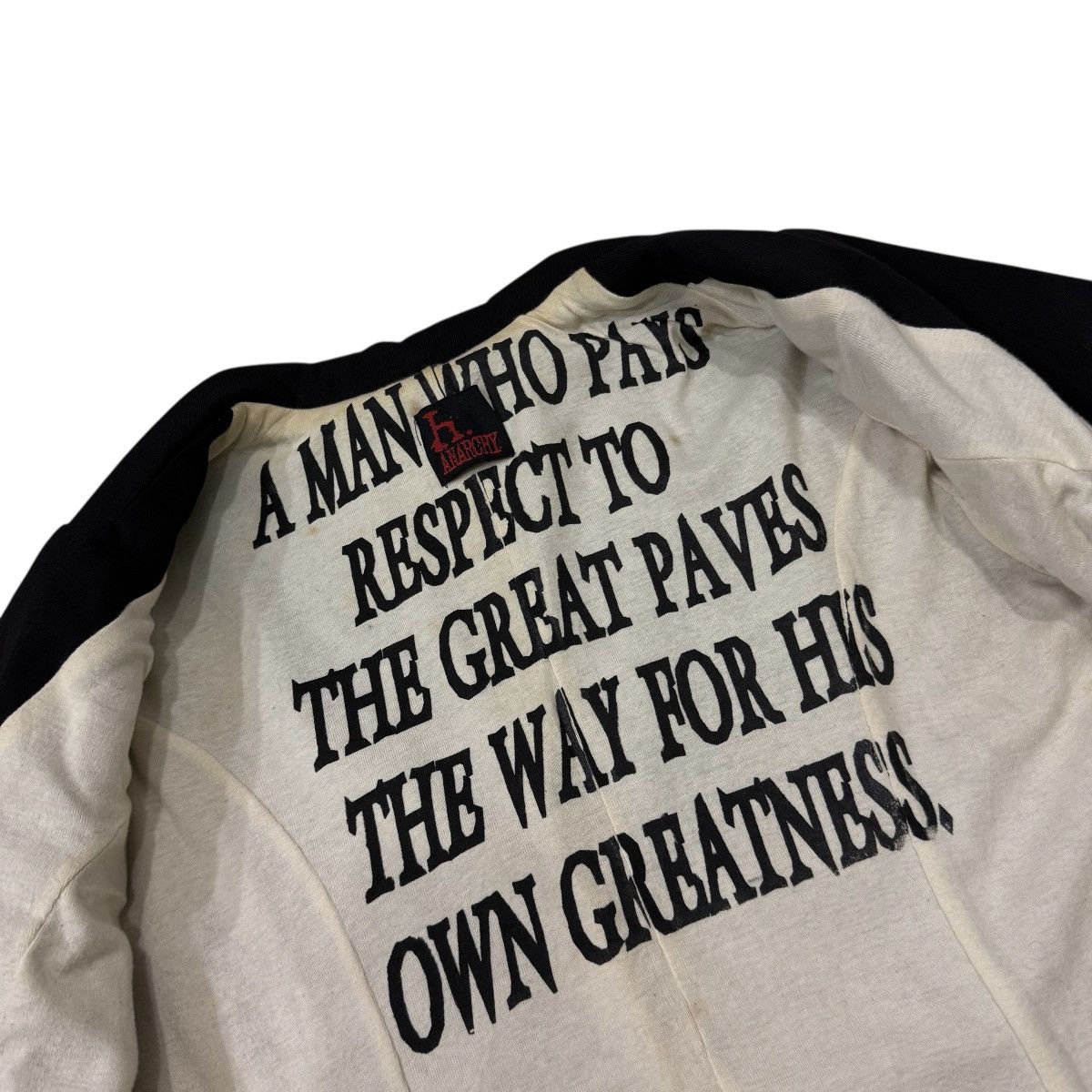 Le Grande Bleu (L.G.B.) Vintage H.Anarchy Wrinkled Seditionaries Buttons Jacket Size US M / EU 48-50 / 2 - 19 Thumbnail