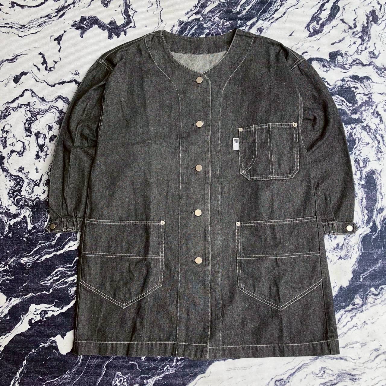 Issey Miyake Issey Miyake Design Studio Denim Work Jackets Size US M / EU 48-50 / 2 - 1 Thumbnail