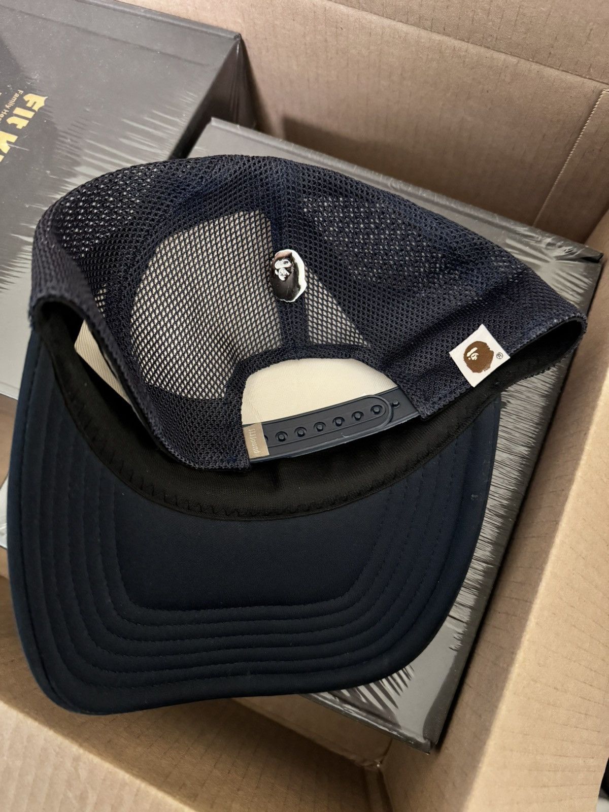 Bape × JJJJound Bape x JJJJound College Mesh Cap Size ONE SIZE - 2 Thumbnail