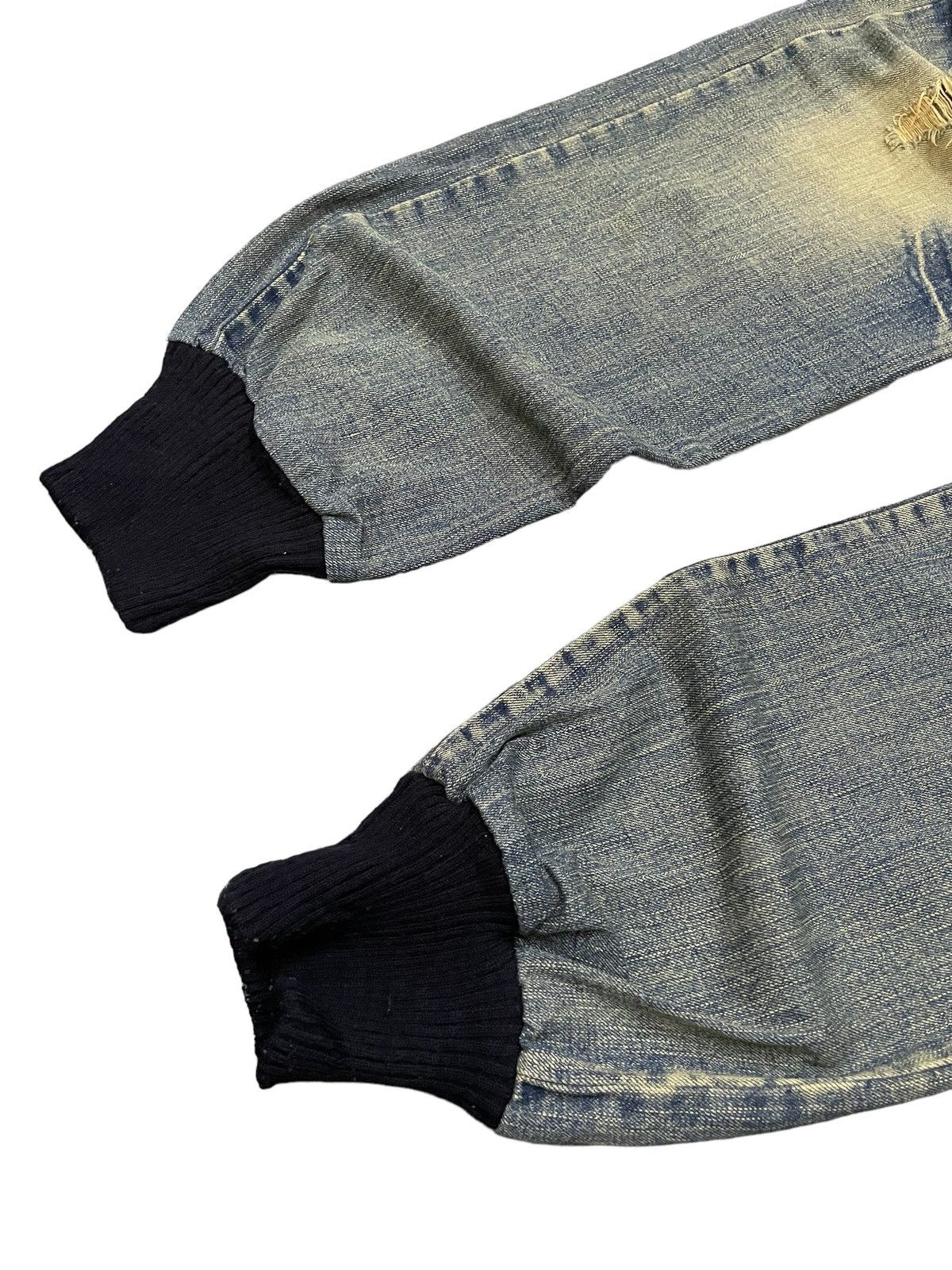 If Six Was Nine × Le Grande Bleu (L.G.B.) G.O.A LGB Junyawatanabe Style Tornado Carpenter Mud Jeans Size US 30 / EU 46 - 8 Thumbnail