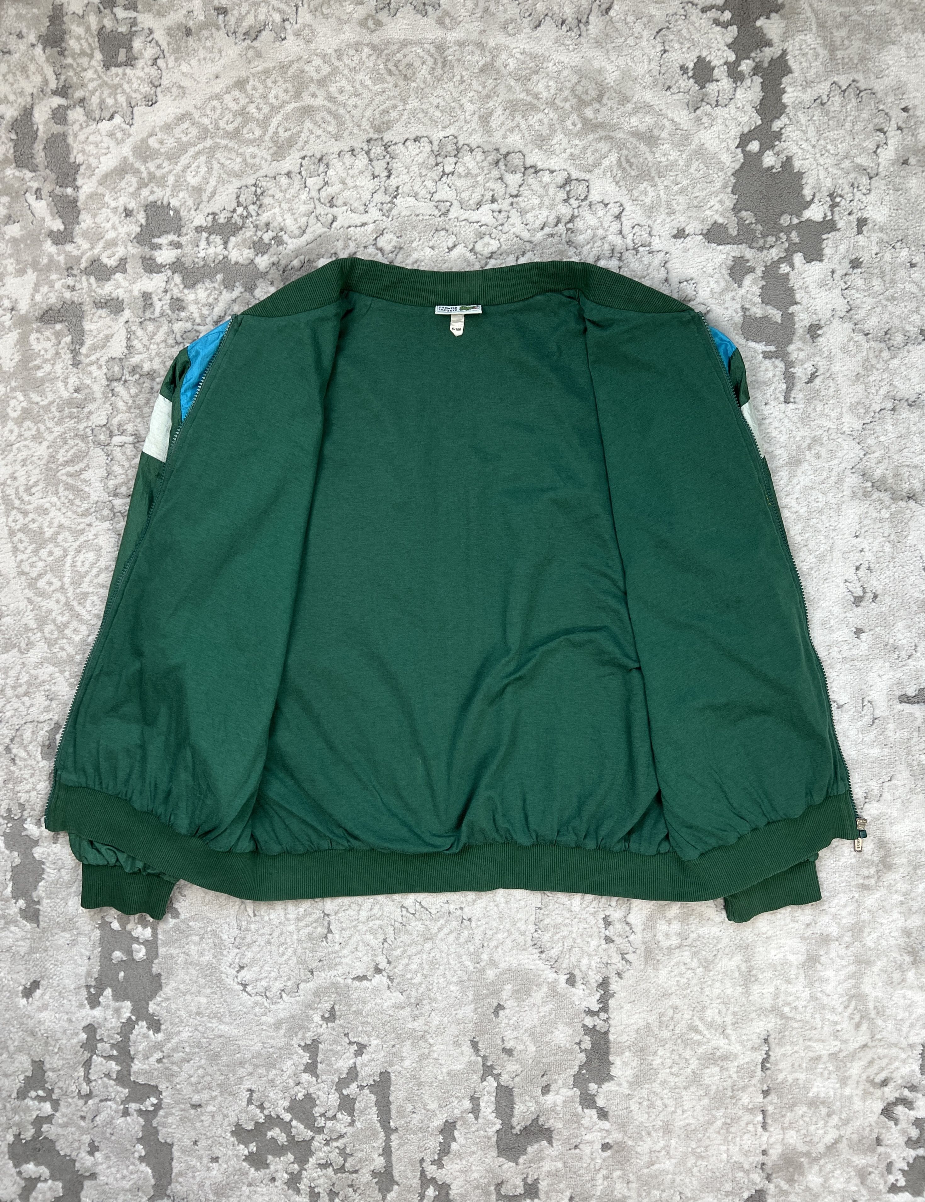 Lacoste Vintage 80s 90s Lacoste Chemise Bomber Jacket Sz 5 (L/XL) Size US L / EU 52-54 / 3 - 17 Thumbnail