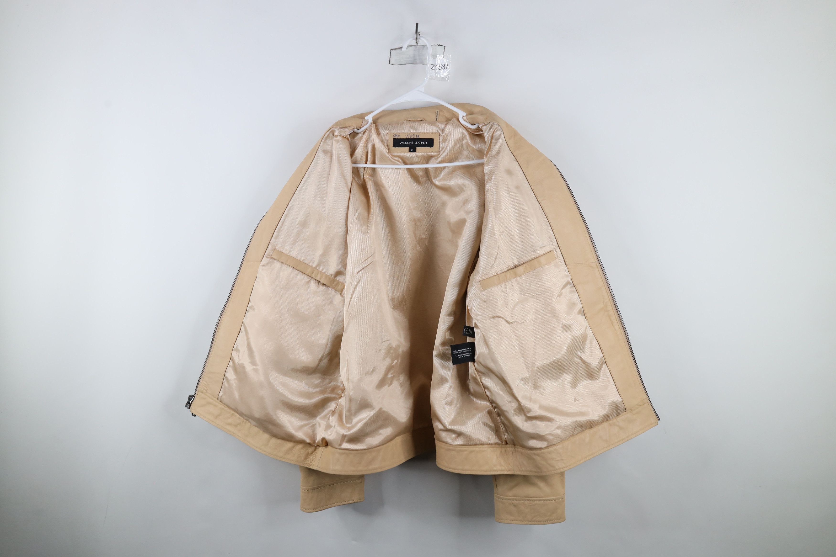 Vintage Vintage 90s Streetwear Leather Cafe Racer Bomber Jacket Size US XL / EU 56 / 4 - 10 Thumbnail