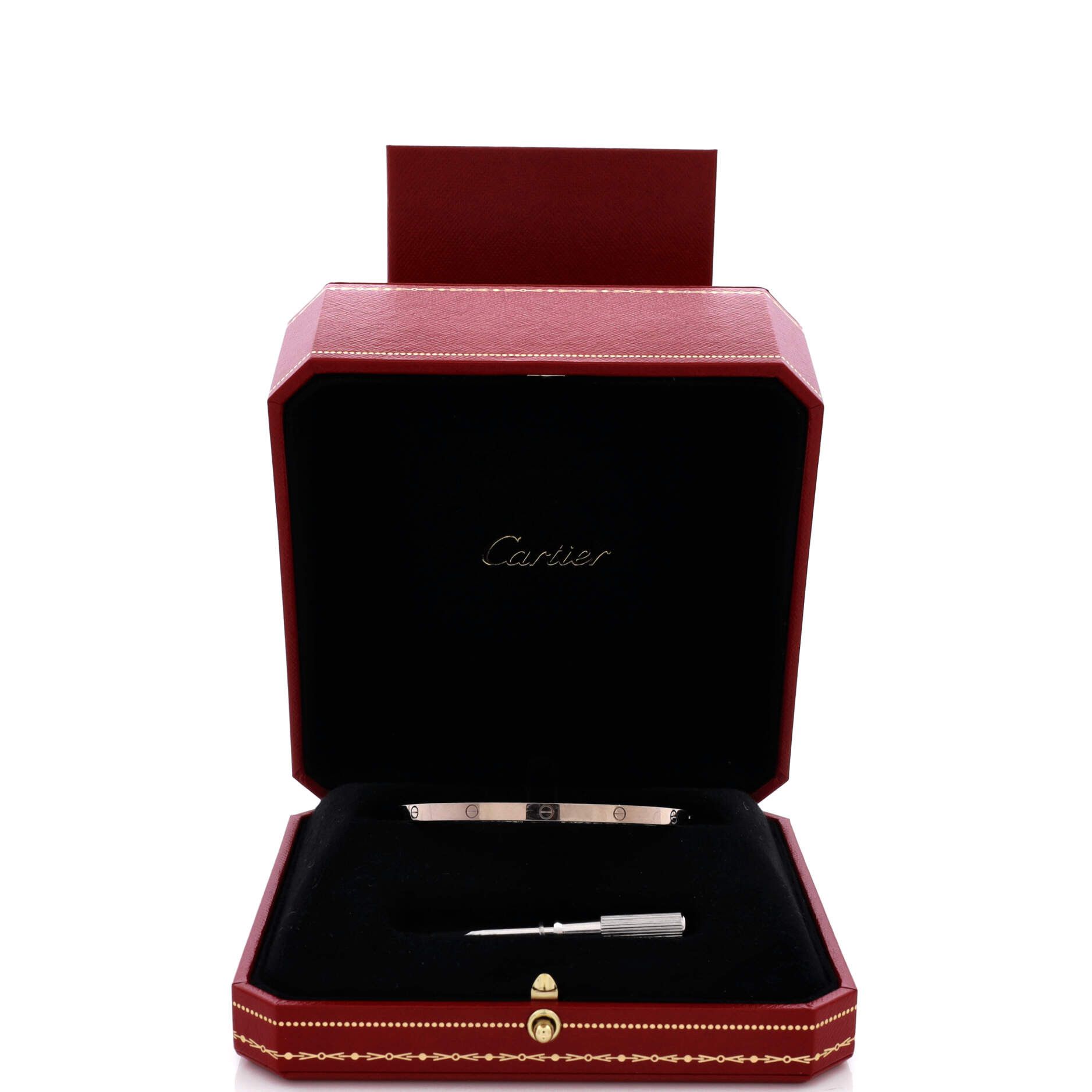 Cartier Love Bracelet 18K White Gold Small Size ONE SIZE - 1 Thumbnail