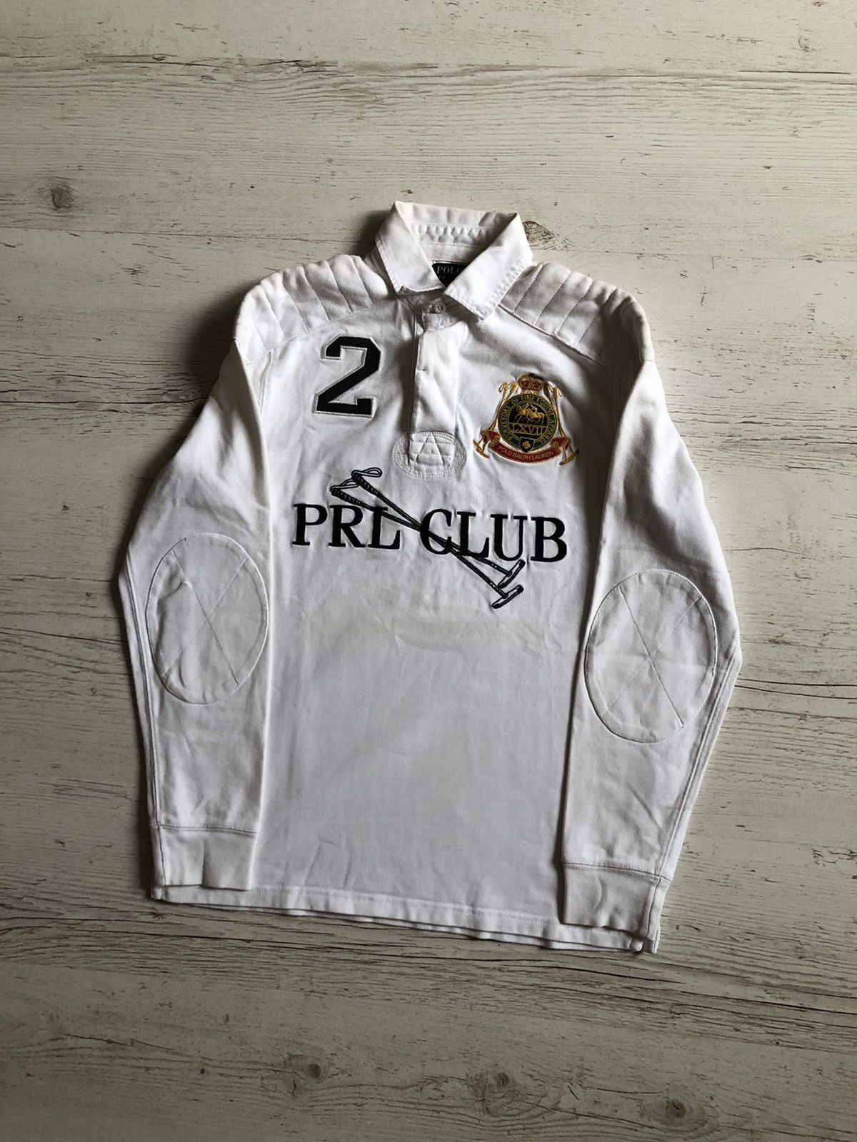 Polo Ralph Lauren Vintage Polo Ralph Lauren Rugby Club la martina big logo Size US S / EU 44-46 / 1 - 2 Thumbnail
