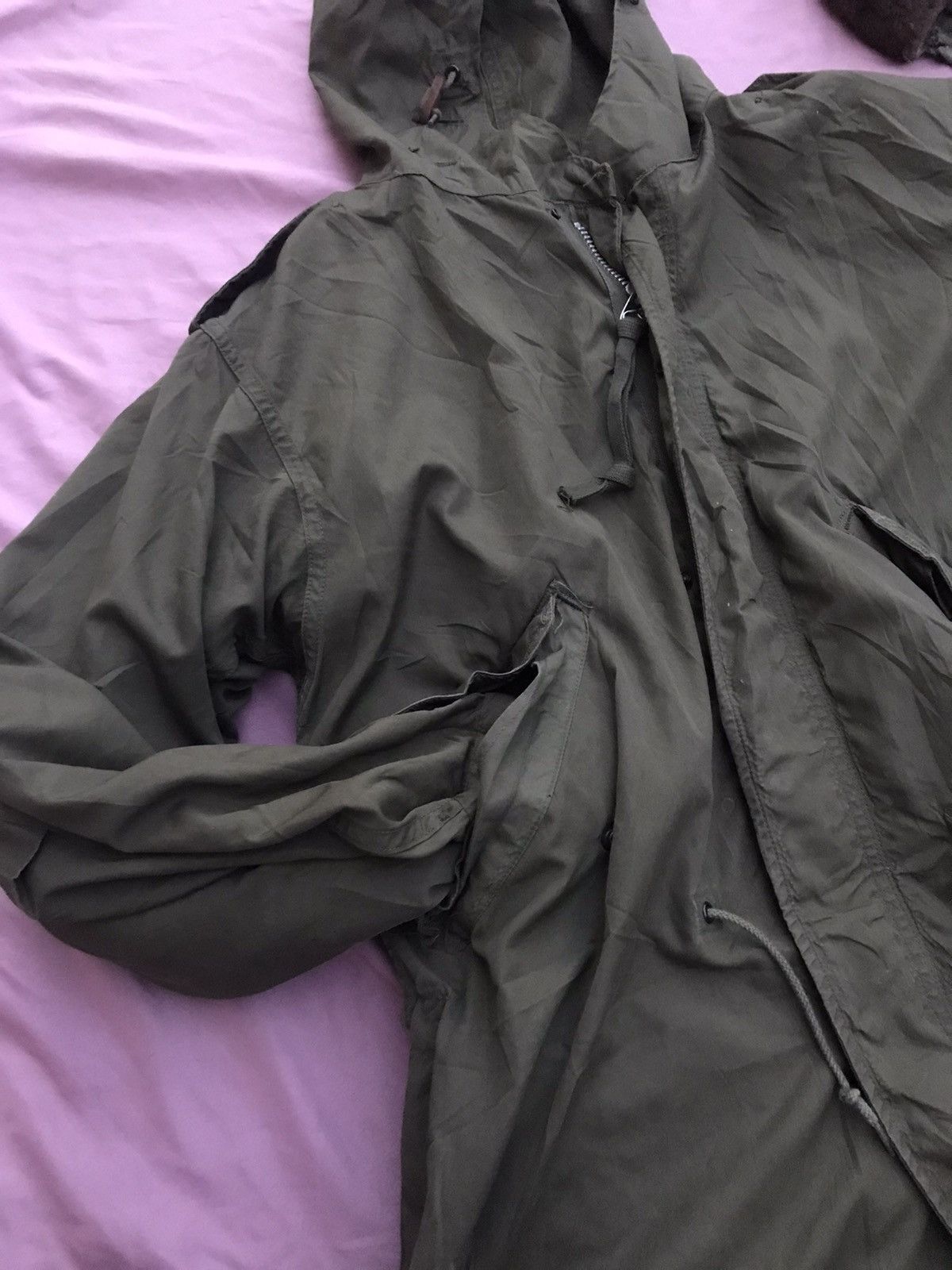 Other 1950s US ARMY M-51 FISHTAIL COLD WEATHER PARKA Size US M / EU 48-50 / 2 - 5 Thumbnail