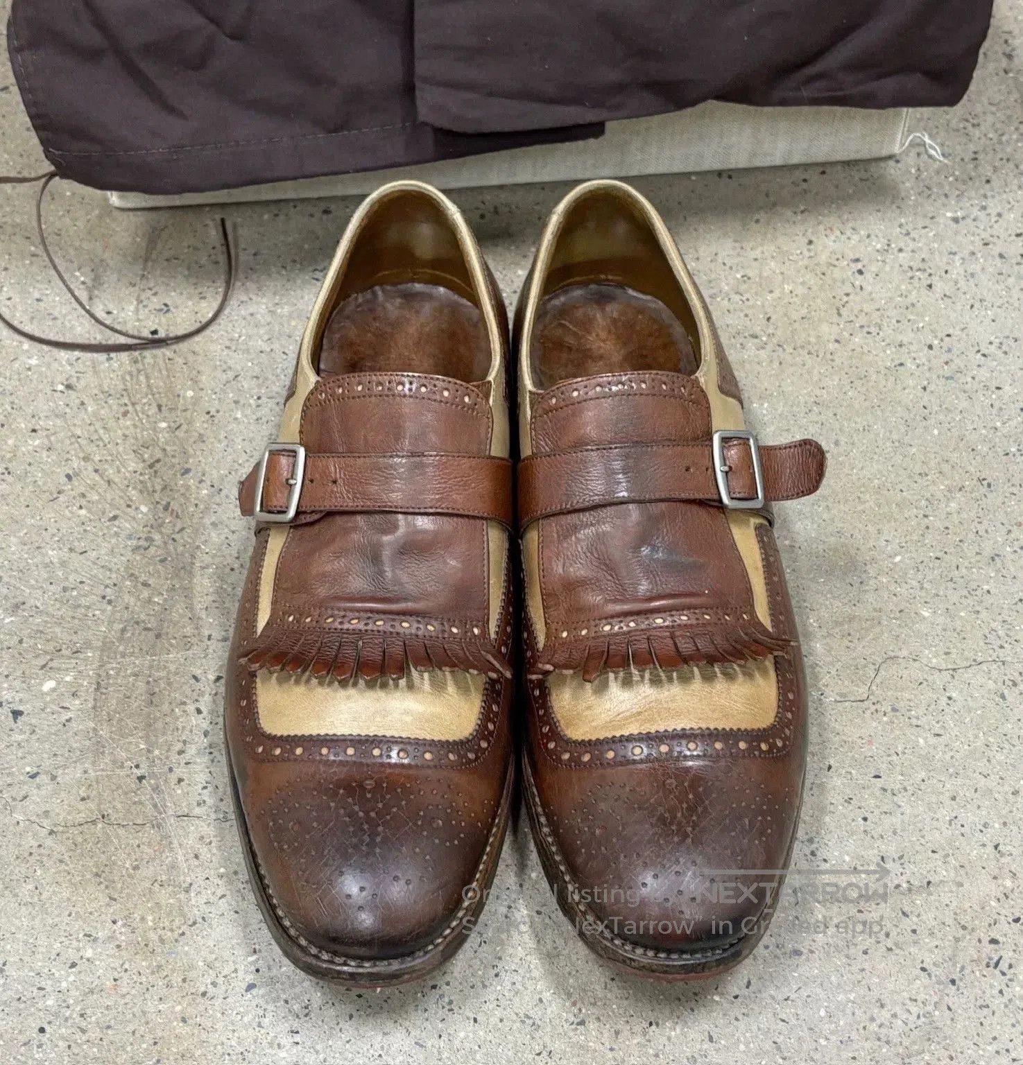 Church's Vintage Churchs Monks and Brogues Shoes. Size US 9 / EU 42 - 1 Thumbnail