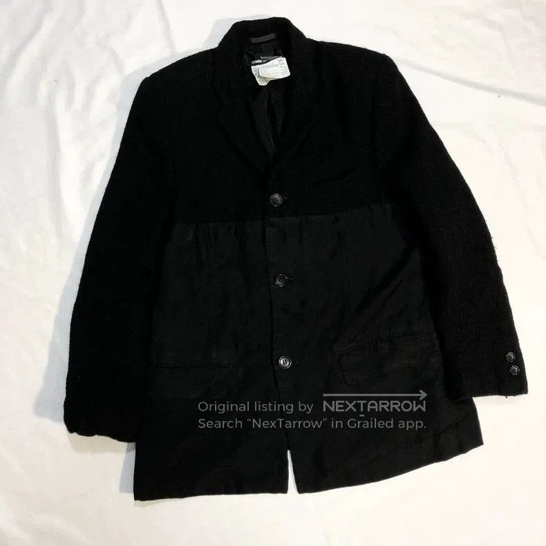 Comme des Garcons Comme des Garcons 94AW Boiled Wool Coat. Size US S / EU 44-46 / 1 - 2 Thumbnail