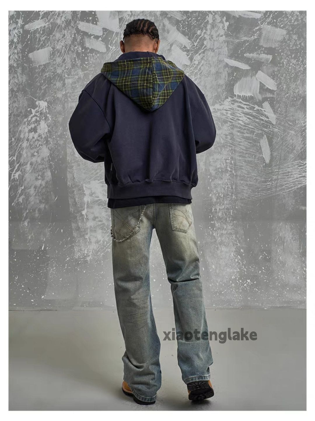 Jean × Vintage washed faded yuppie rusty damaged cleanfit jeans Size US 34 / EU 50 - 9 Thumbnail