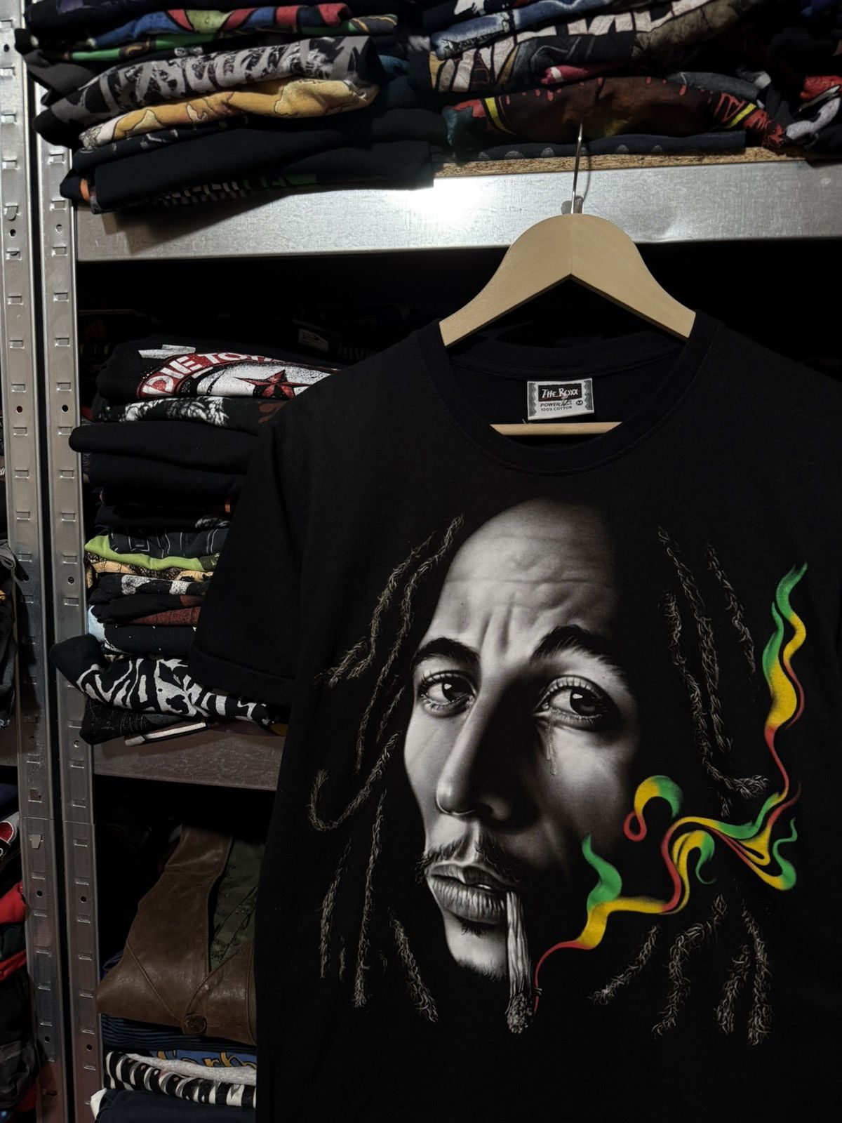 Band Tees Vintage 1990’s Bob Marley One Love Rock Band Retro T-Shirt Size US M / EU 48-50 / 2 - 3 Thumbnail