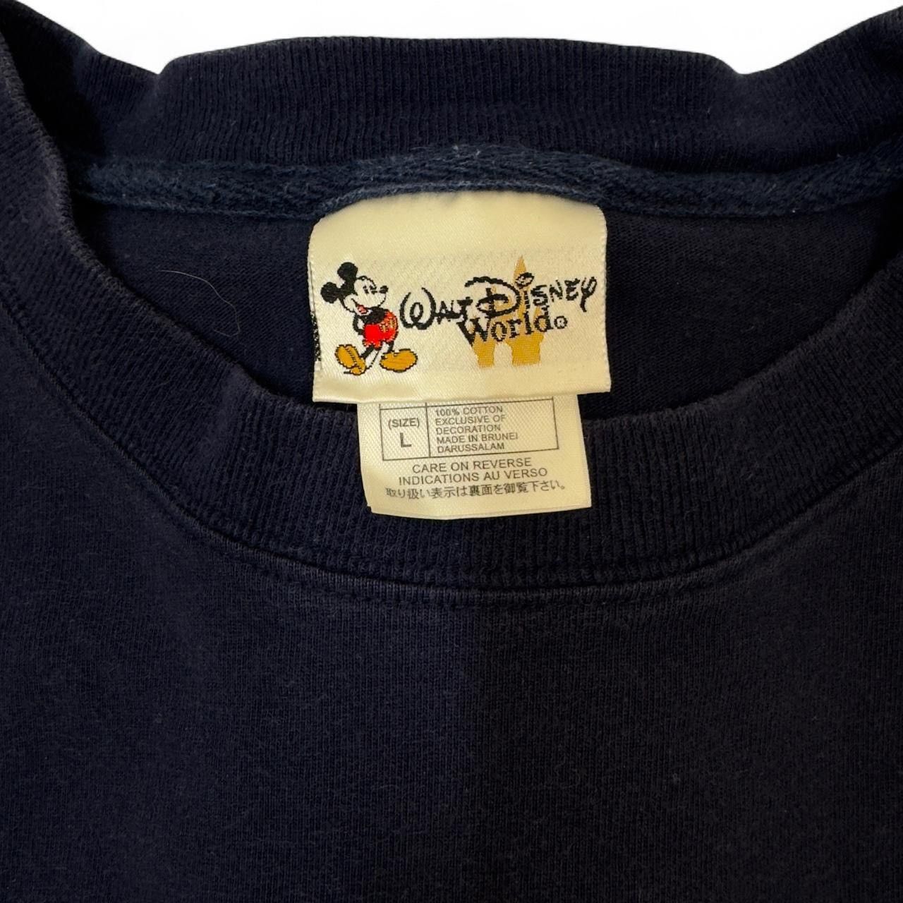 Disney Walt Disney World Mickey Mouse Navy T-Shirt Size Large Size US L / EU 52-54 / 3 - 3 Thumbnail