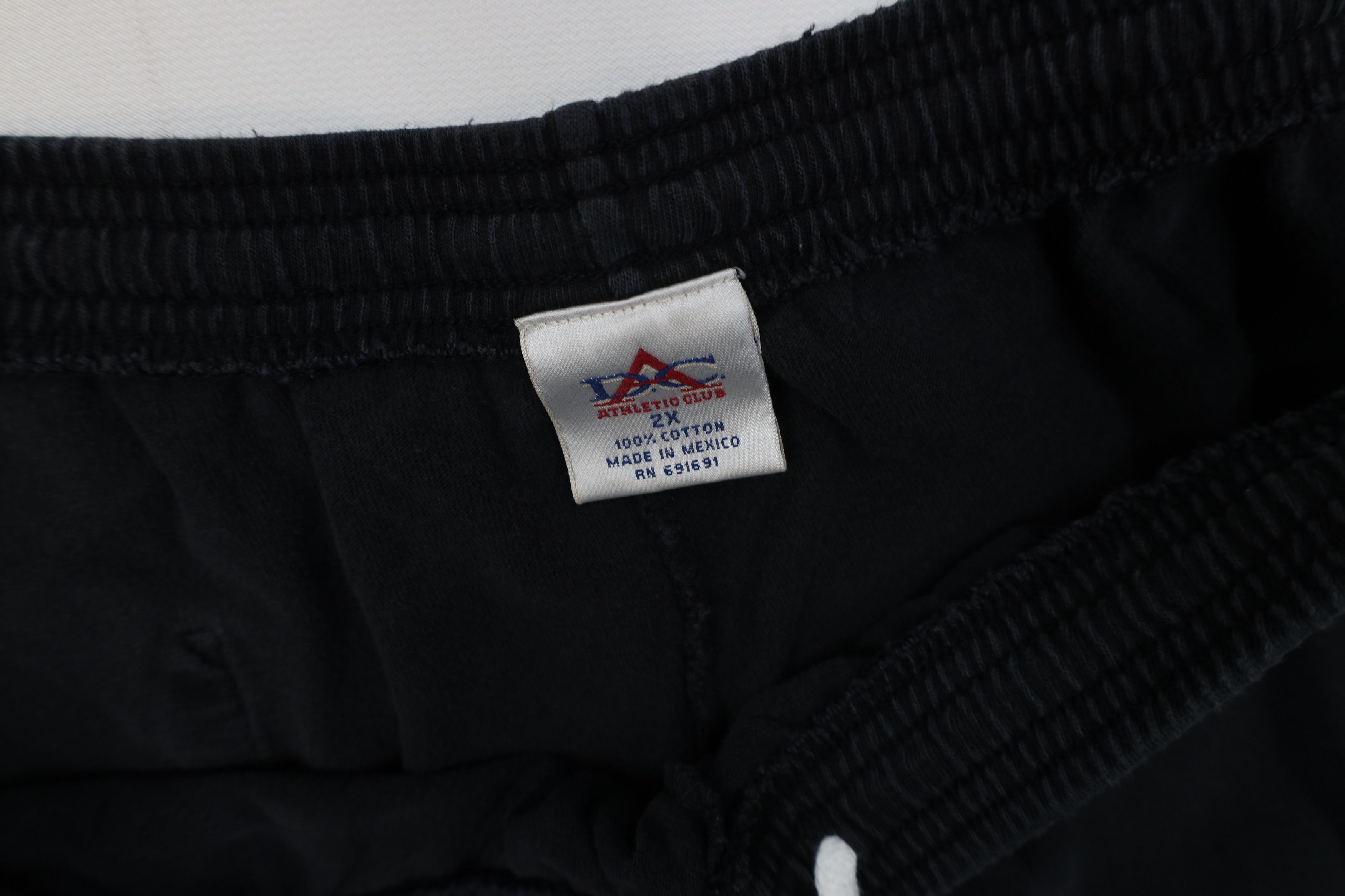 Vintage Vintage 90s Streetwear Blank Cotton Joggers Pants Black Size US 38 / EU 54 - 7 Thumbnail