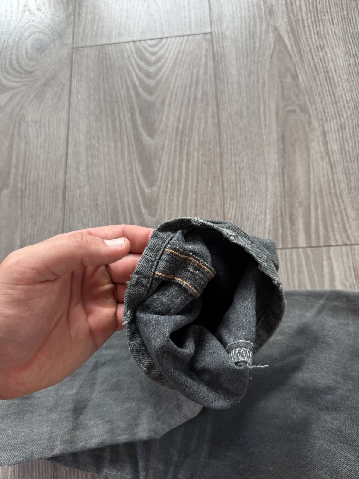 Diesel Vintage Diesel Industry DistressedDenim Thavar Selvage Jeans Size US 32 / EU 48 - 11 Thumbnail