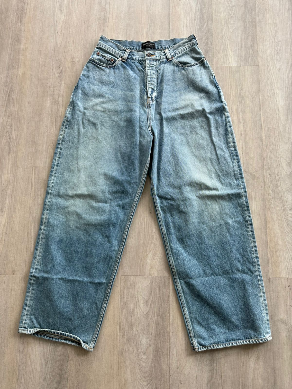 Balenciaga Balenciaga Large Fit Baggy Jeans Size US 30 / EU 46 - 4 Thumbnail