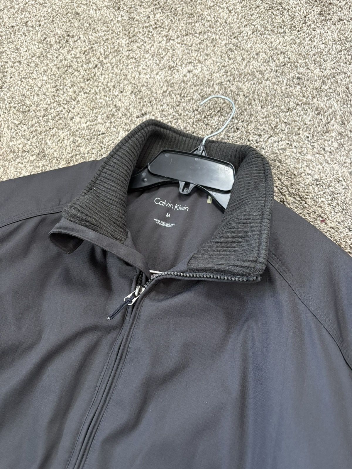 Calvin Klein Calvin Klein Men Full Zip Water Wind Resistant Bomber Jacket Size US M / EU 48-50 / 2 - 3 Thumbnail