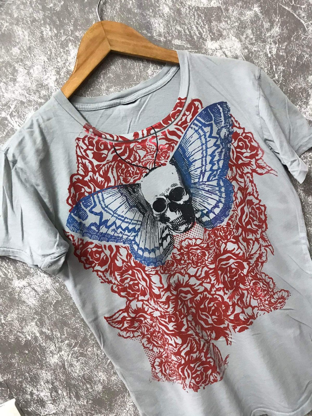 Affliction × Ed Hardy × Southpole Affliction Skull Y2K Graphic Tee Size US M / EU 48-50 / 2 - 2 Thumbnail