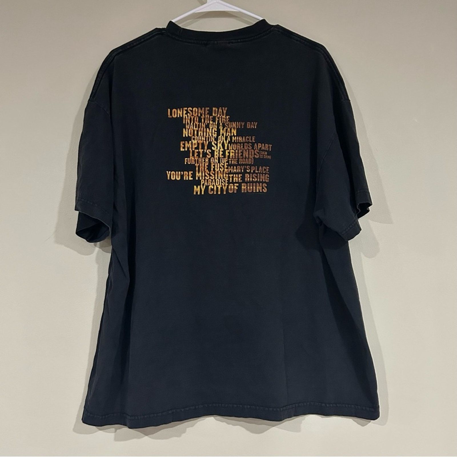 Other Vintage 2002 Bruce Springsteen The Rising Shirt Size US XXL / EU 58 / 5 - 2 Thumbnail