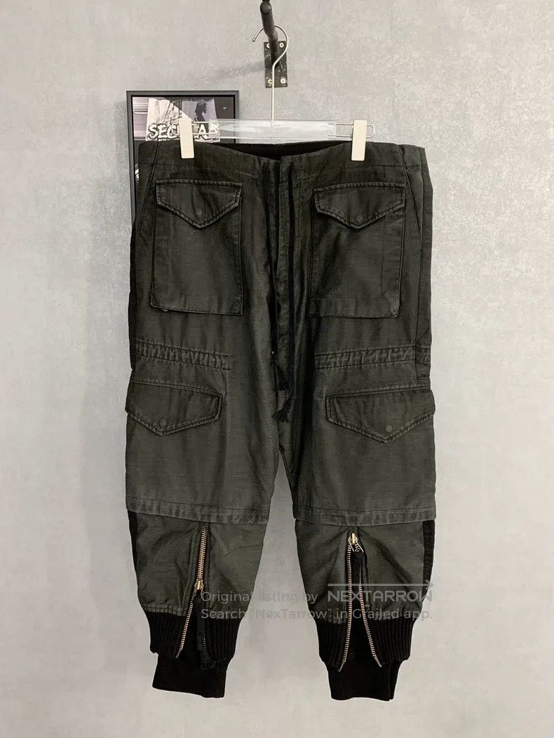 Greg Lauren Greg Lauren size XL Antique Cloth Patchwork Work Pants Size US 28 / EU 44 - 1 Thumbnail