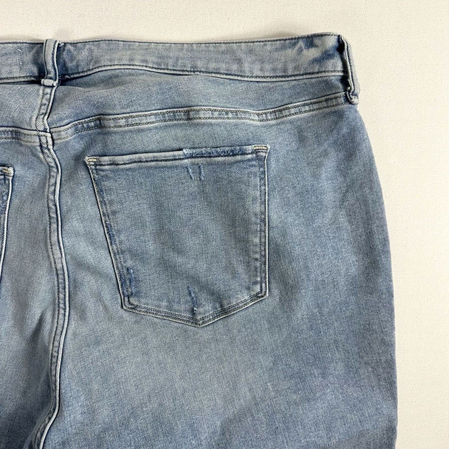 Abercrombie & Fitch Abercrombie & Fitch The Super Skinny Ankle Mid Rise Jeans 37/24L Blue Size 25" / US 0 / IT 36 - 5 Thumbnail