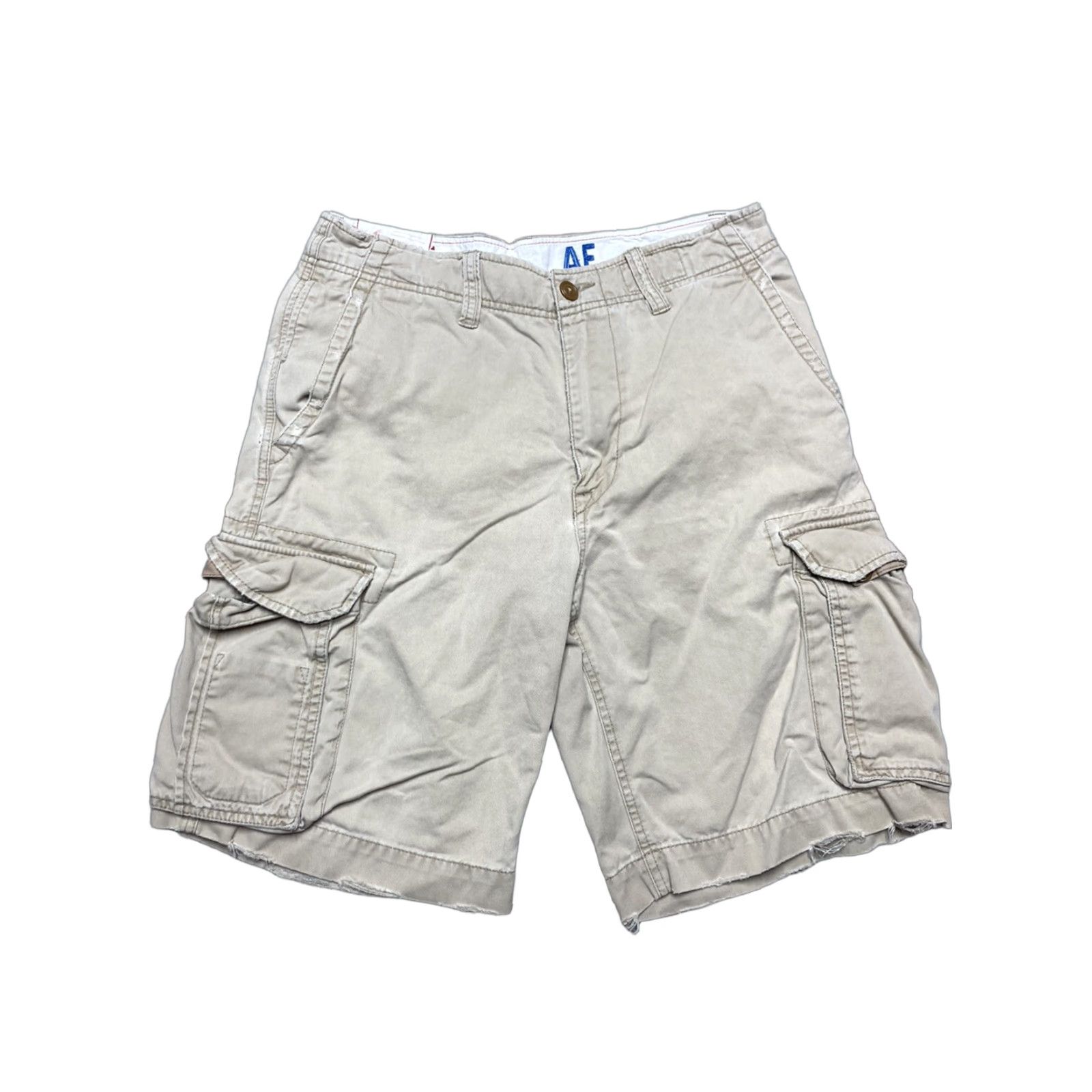 American Eagle Outfitters American Eagle Cargo Shorts Men’s 31 Utility Preppy Cotton Casual Baggy EUC Size US 31 - 1 Thumbnail