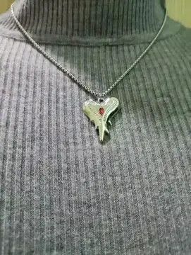 Jewelry × Vintage Heart Streetwear Necklace Chain Size ONE SIZE - 1 Thumbnail