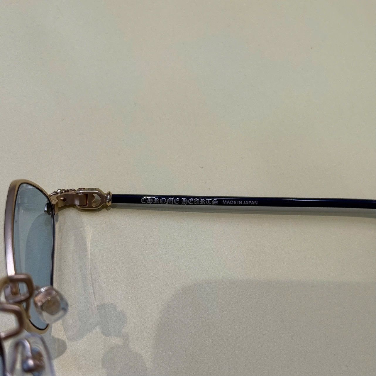Chrome Hearts CHROME HEARTS DIAMOND DOG Midnight Blue/Matte Gold Plated-P.Cock Size ONE SIZE - 5 Thumbnail