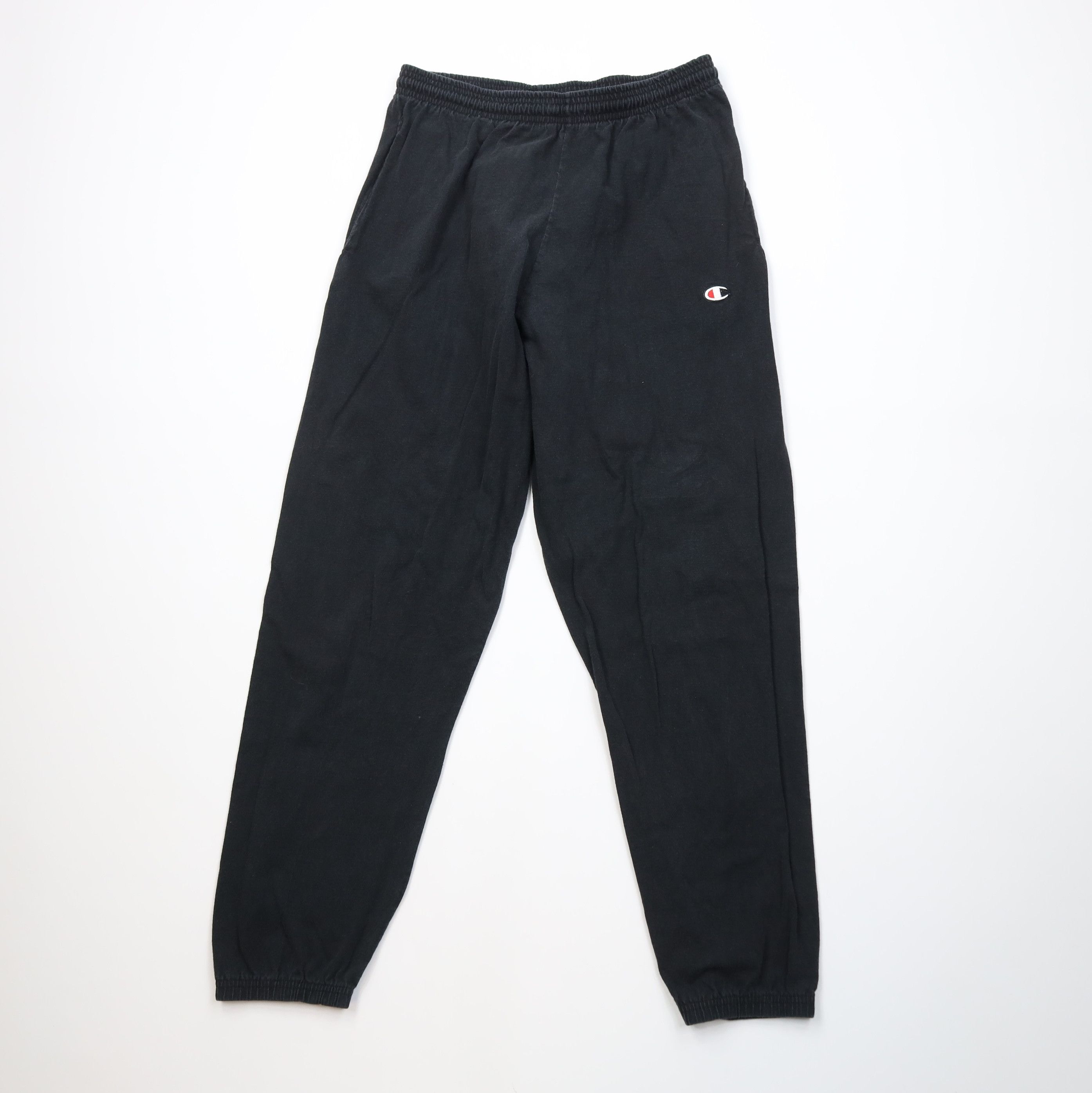 Vintage Y2K Champion Lightweight Joggers Pants Black Cotton