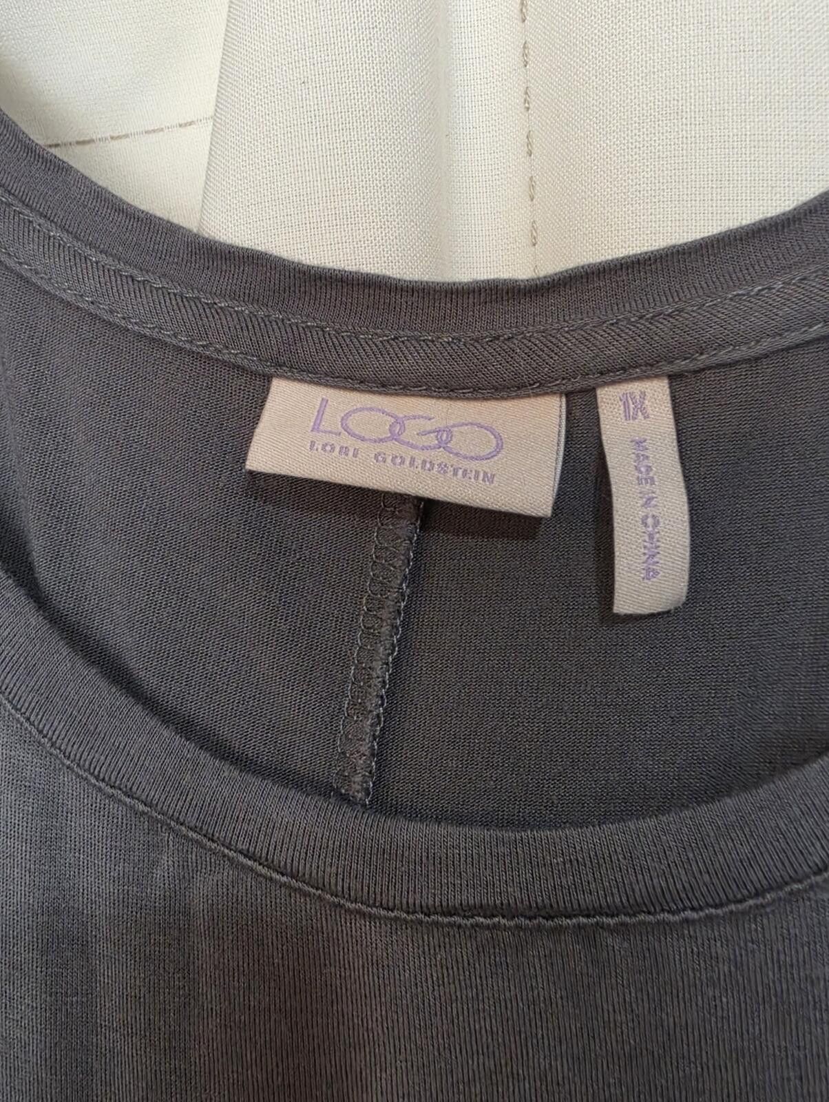 Other LOGO Asymmetrical Hem Top Size XL / US 12-14 / IT 48-50 - 3 Thumbnail