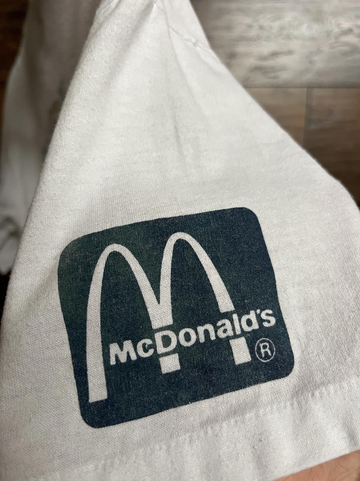 Designer VTG 80s Sports Festival Advantage T-shirt McDonalds Tee - L Size US L / EU 52-54 / 3 - 7 Thumbnail