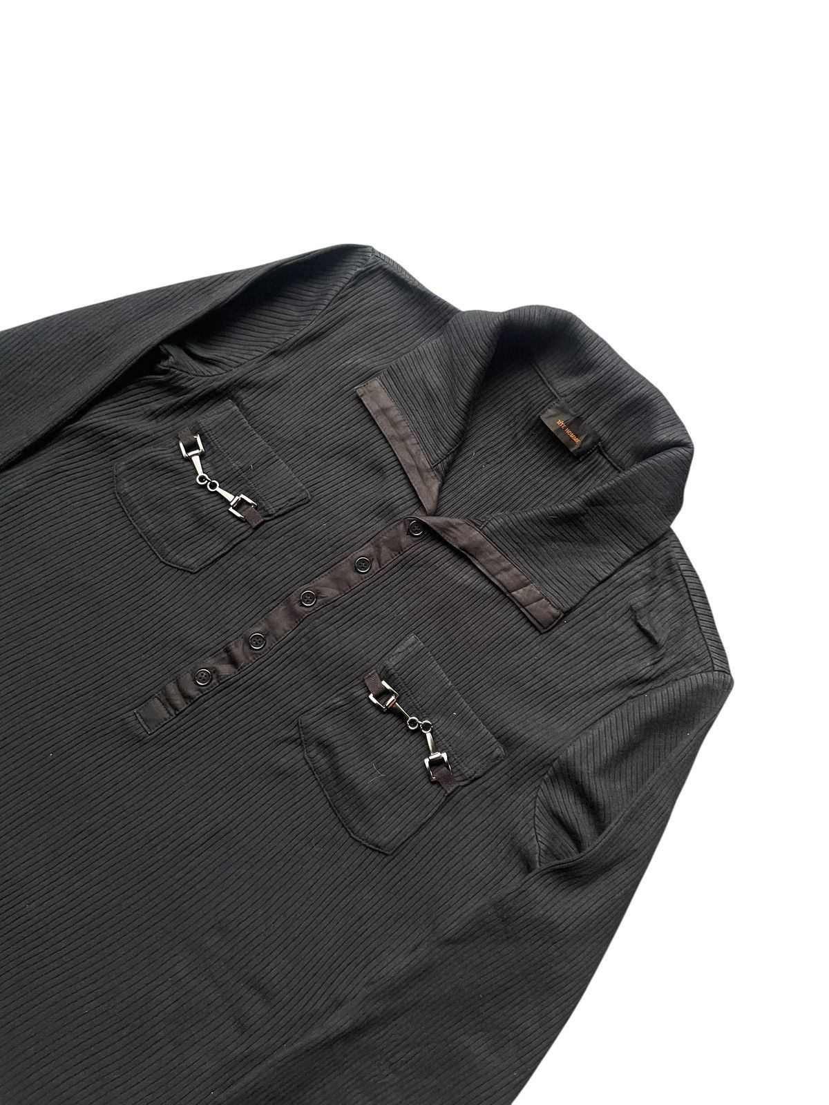 Tete Homme Tete Homme Long Sleave Polo Tshirt Size US S / EU 44-46 / 1 - 3 Thumbnail
