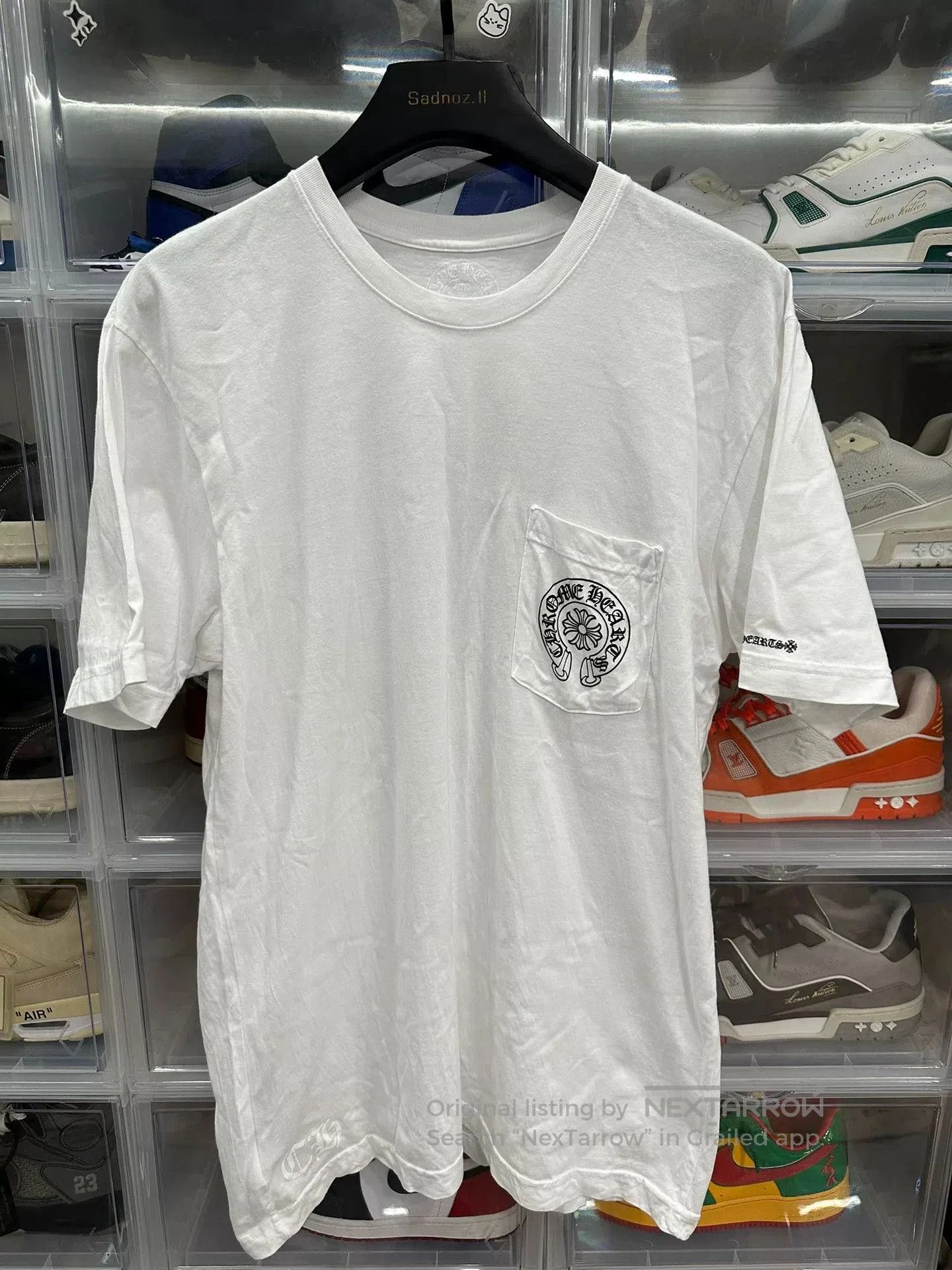 Chrome Hearts Chrome Hearts Classic Horseshoe White Tee. Size US L / EU 52-54 / 3 - 1 Thumbnail