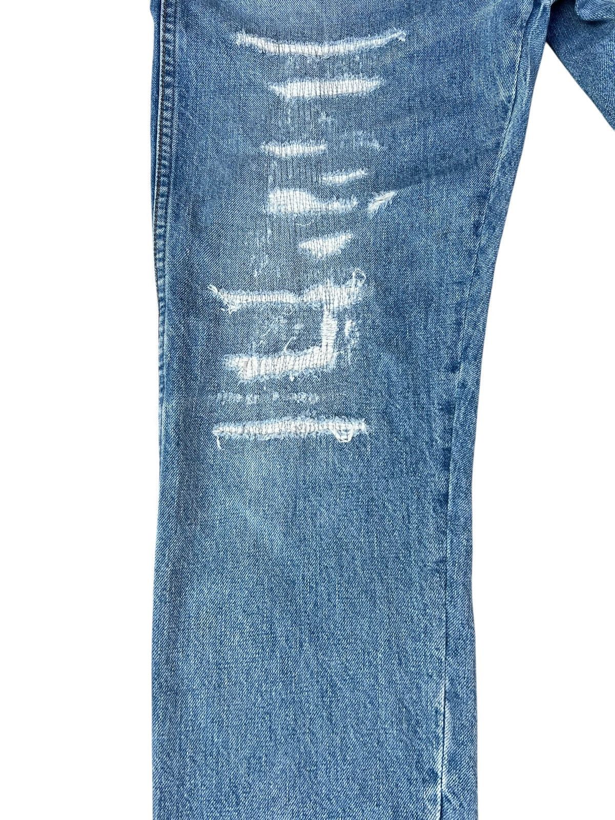 Beams Plus × Orslow Orslow 106 X Beams Ripped Distressed Denim Cropped Jeans Size US 30 / EU 46 - 9 Thumbnail