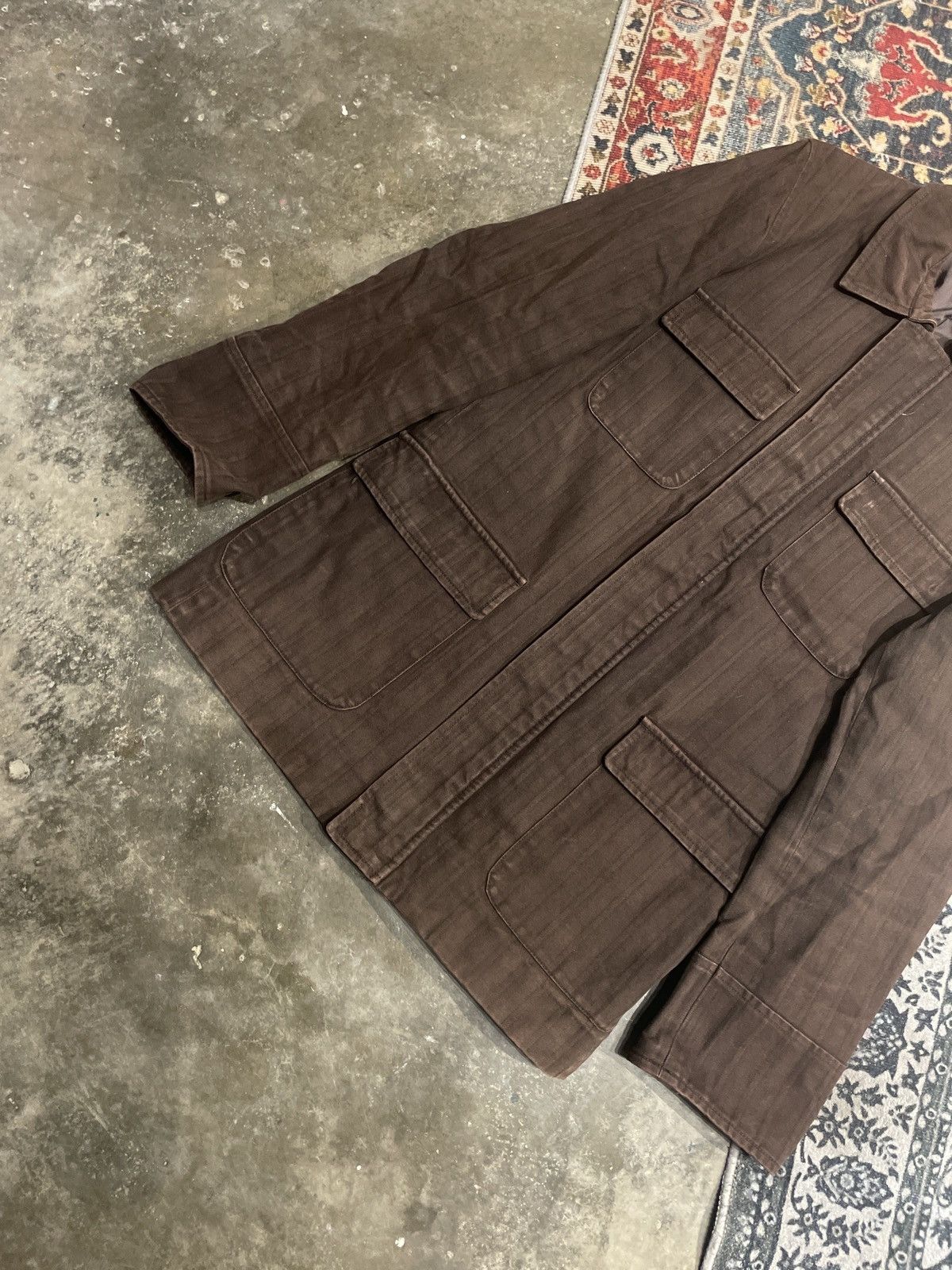 Yohji Yamamoto INED HOMME DENIM JACKET Size US L / EU 52-54 / 3 - 7 Thumbnail
