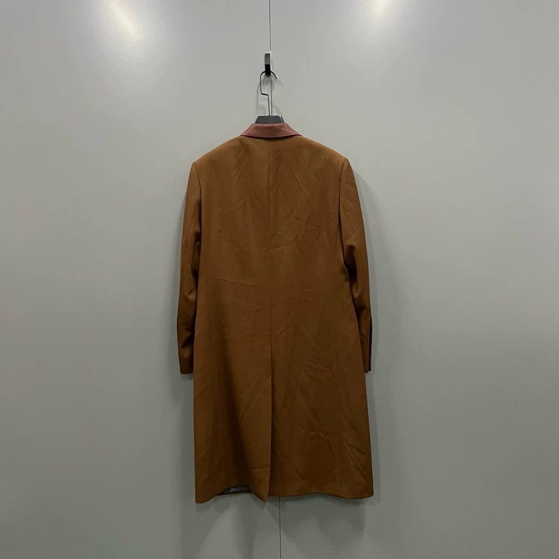 Dior Dior Coffee-colored wool twill coat 2501-Nextarrow Size US M / EU 48-50 / 2 - 2 Thumbnail
