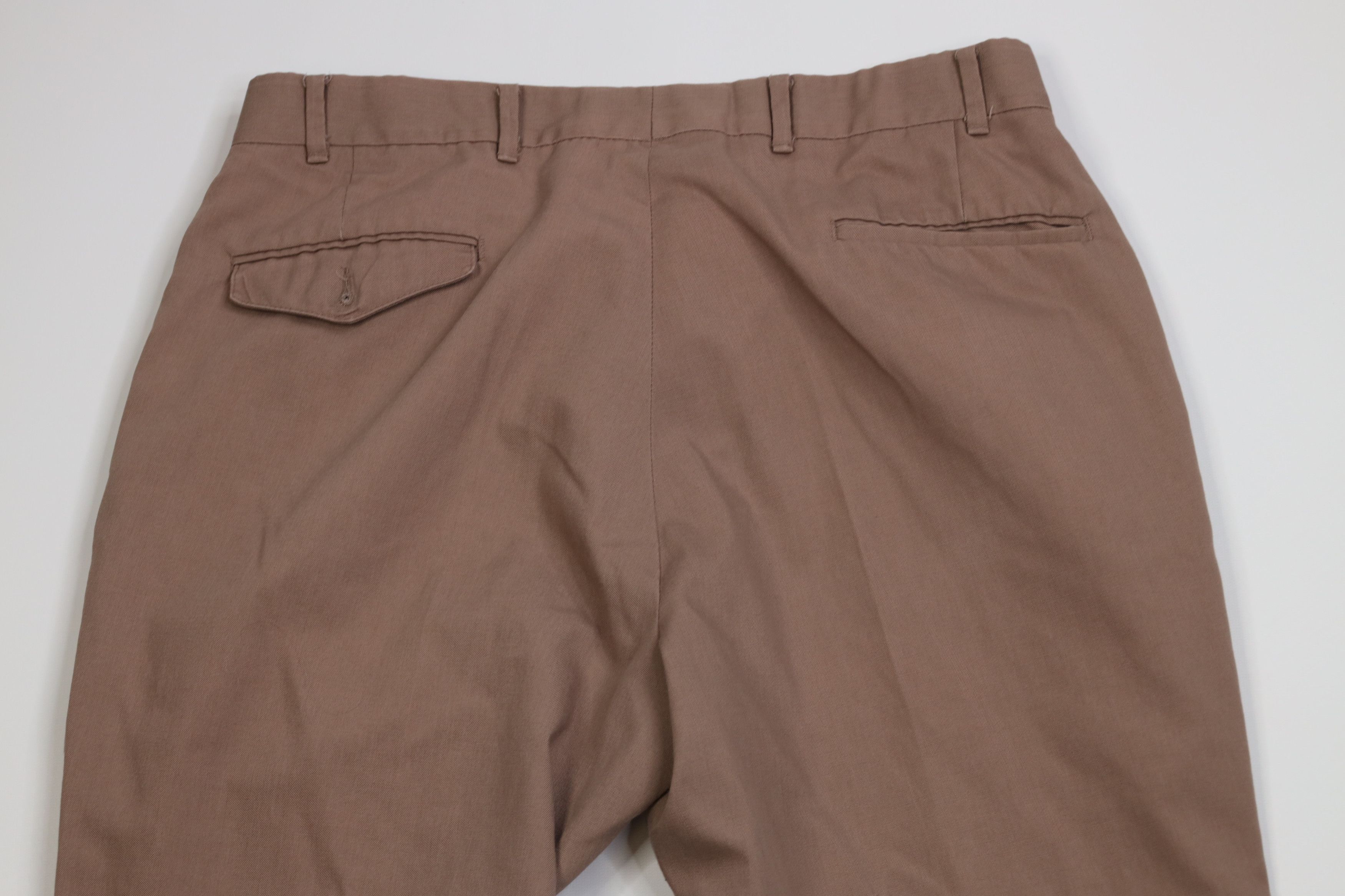 Vintage Vintage 70s Streetwear Wide Leg Chino Pants Trousers USA Size US 34 / EU 50 - 9 Thumbnail